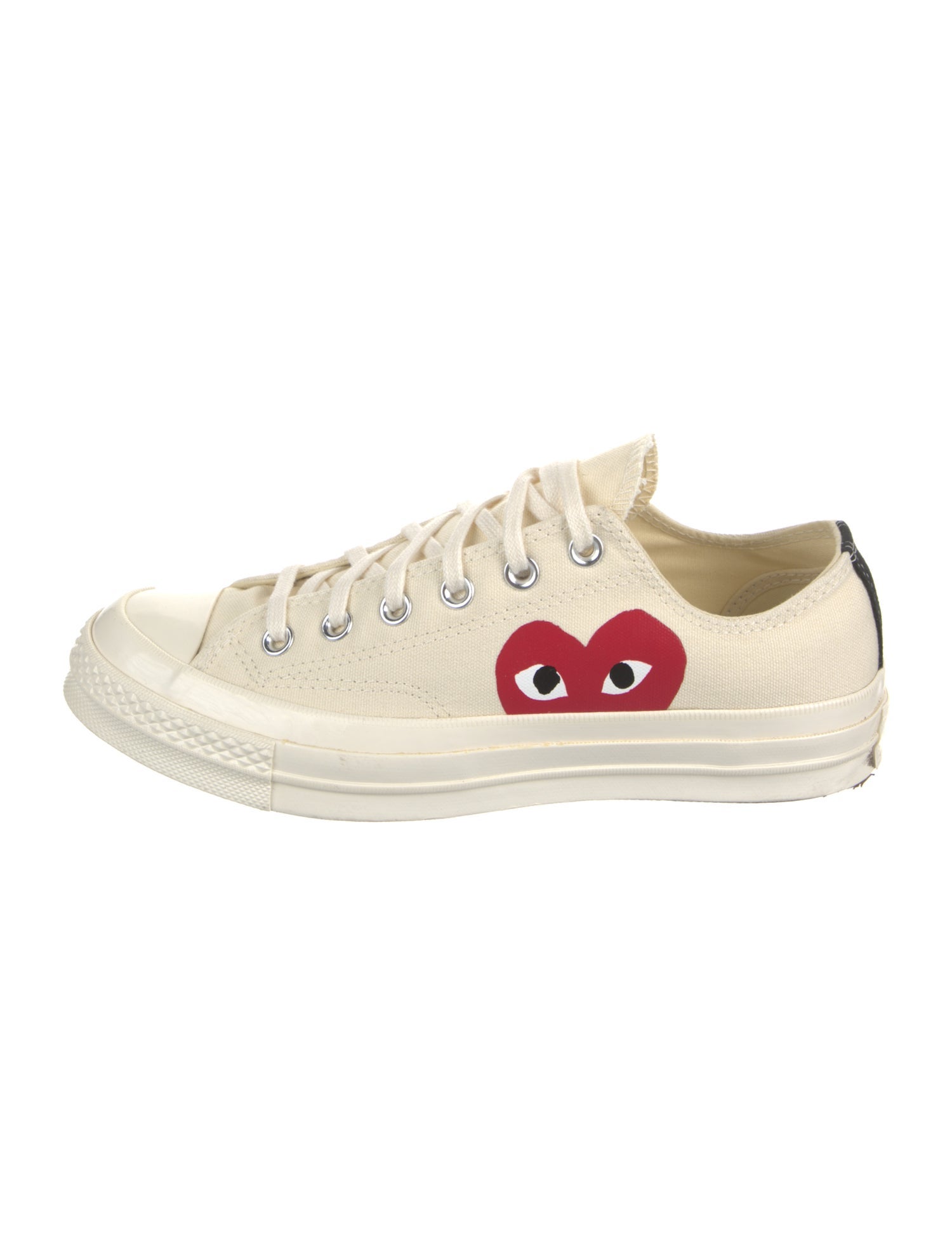 Comme des Garçons Play Canvas Printed Sneakers