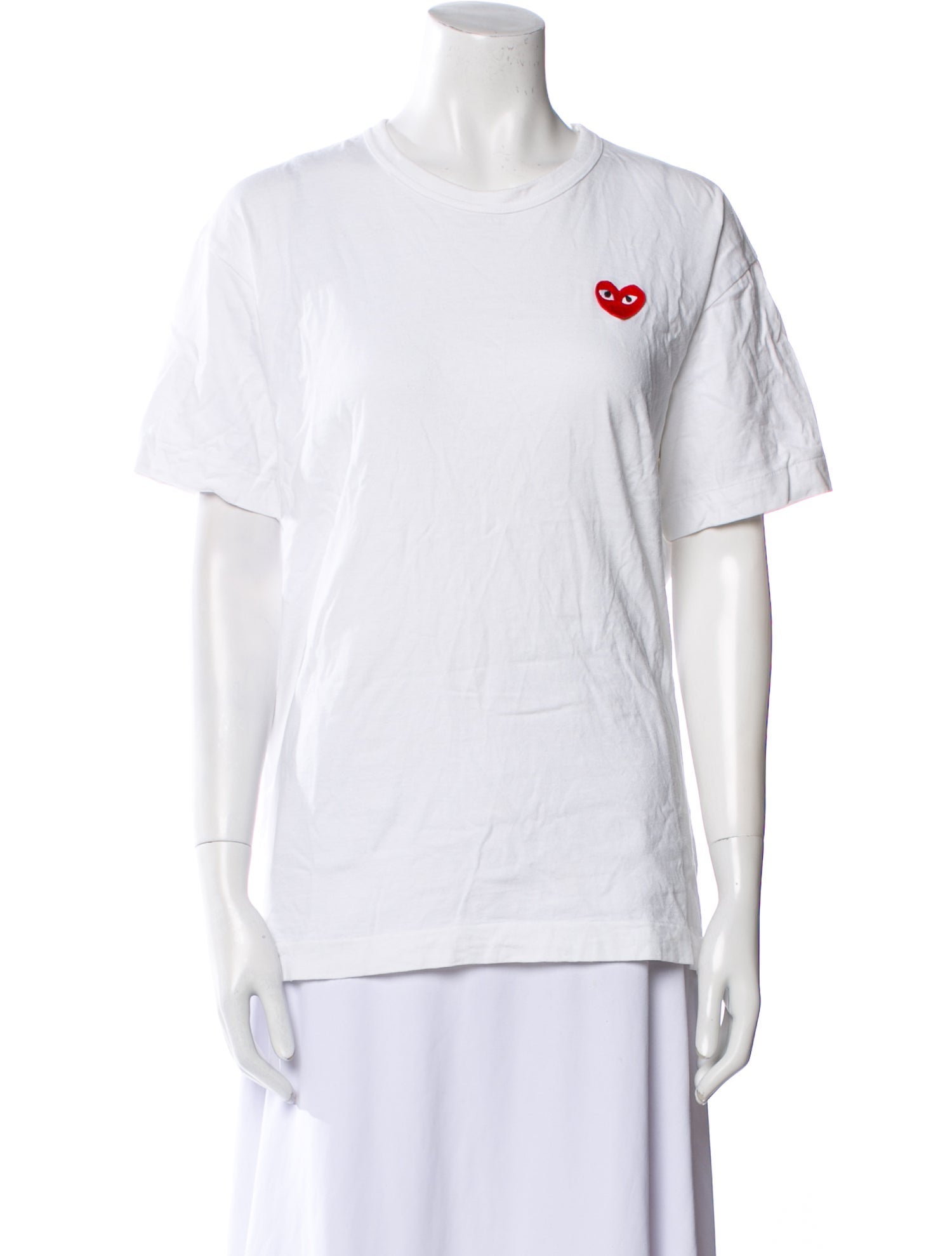 Comme des Garçons Play Crew Neck Short Sleeve T-Shirt