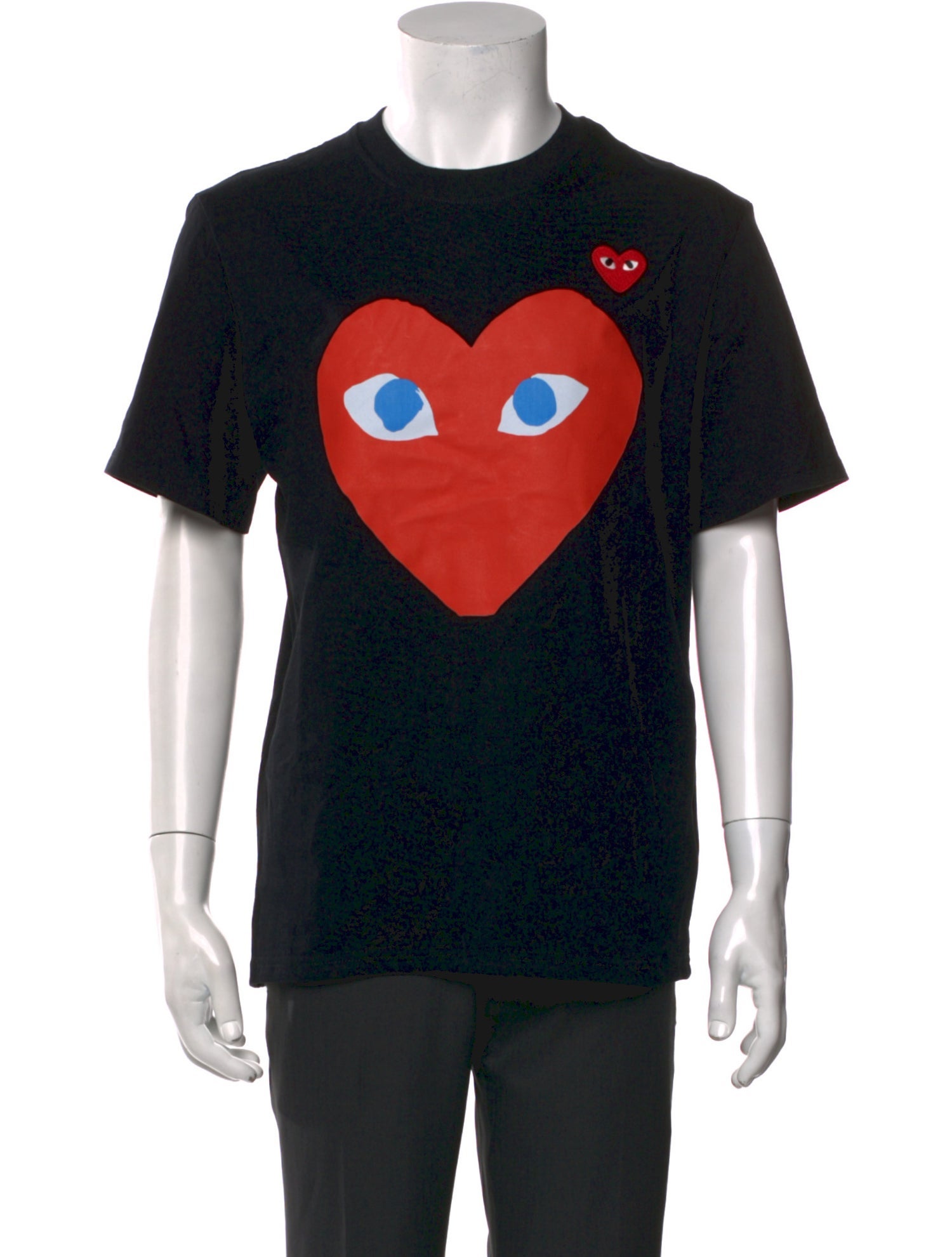 Comme des Garçons Play Graphic Print Crew Neck T-Shirt w/ Tags