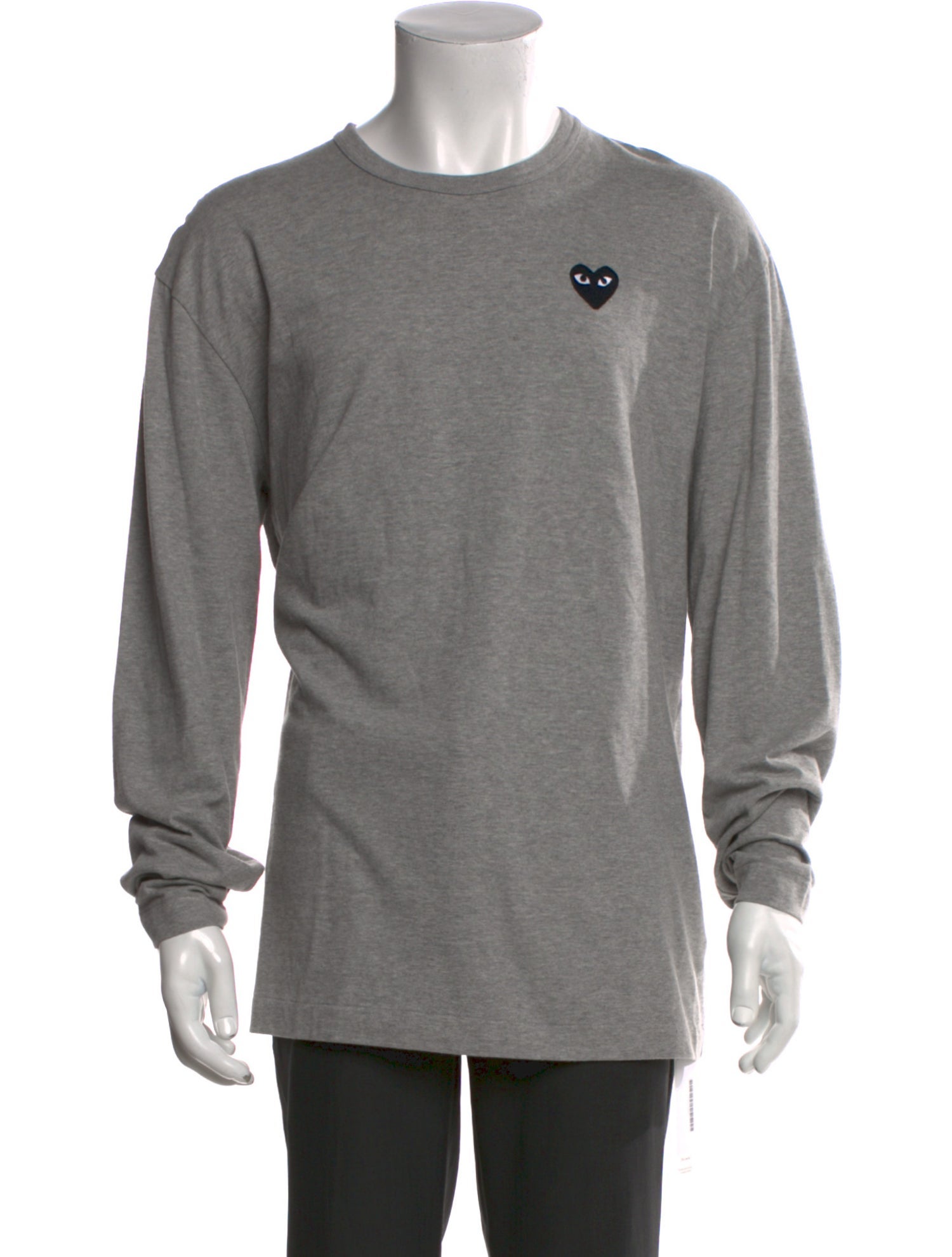 Comme des Garçons Play Crew Neck Long Sleeve T-Shirt