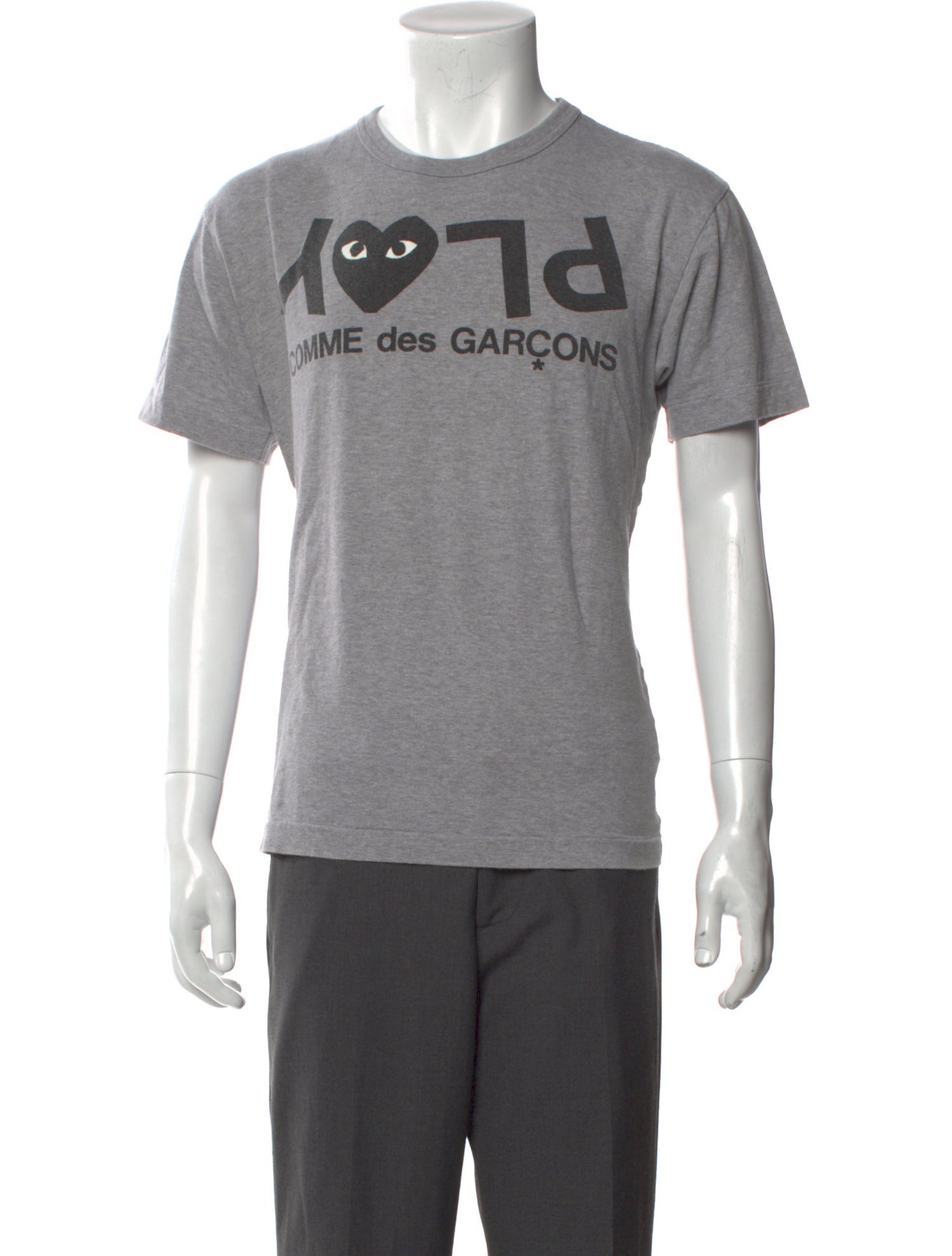 Comme des Garçons Play Graphic Print Crew Neck T-Shirt