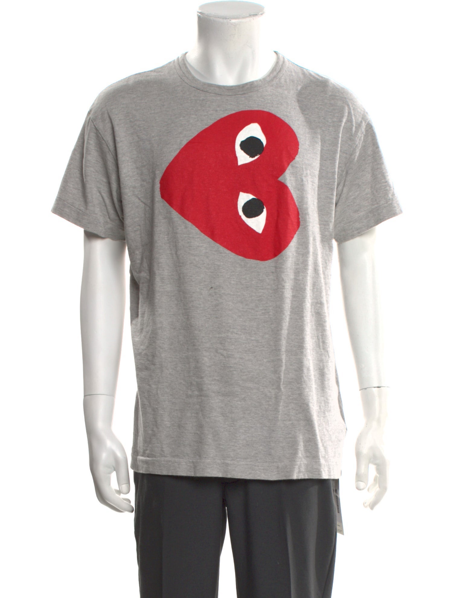 Comme des Garçons Play Graphic Print Crew Neck T-Shirt