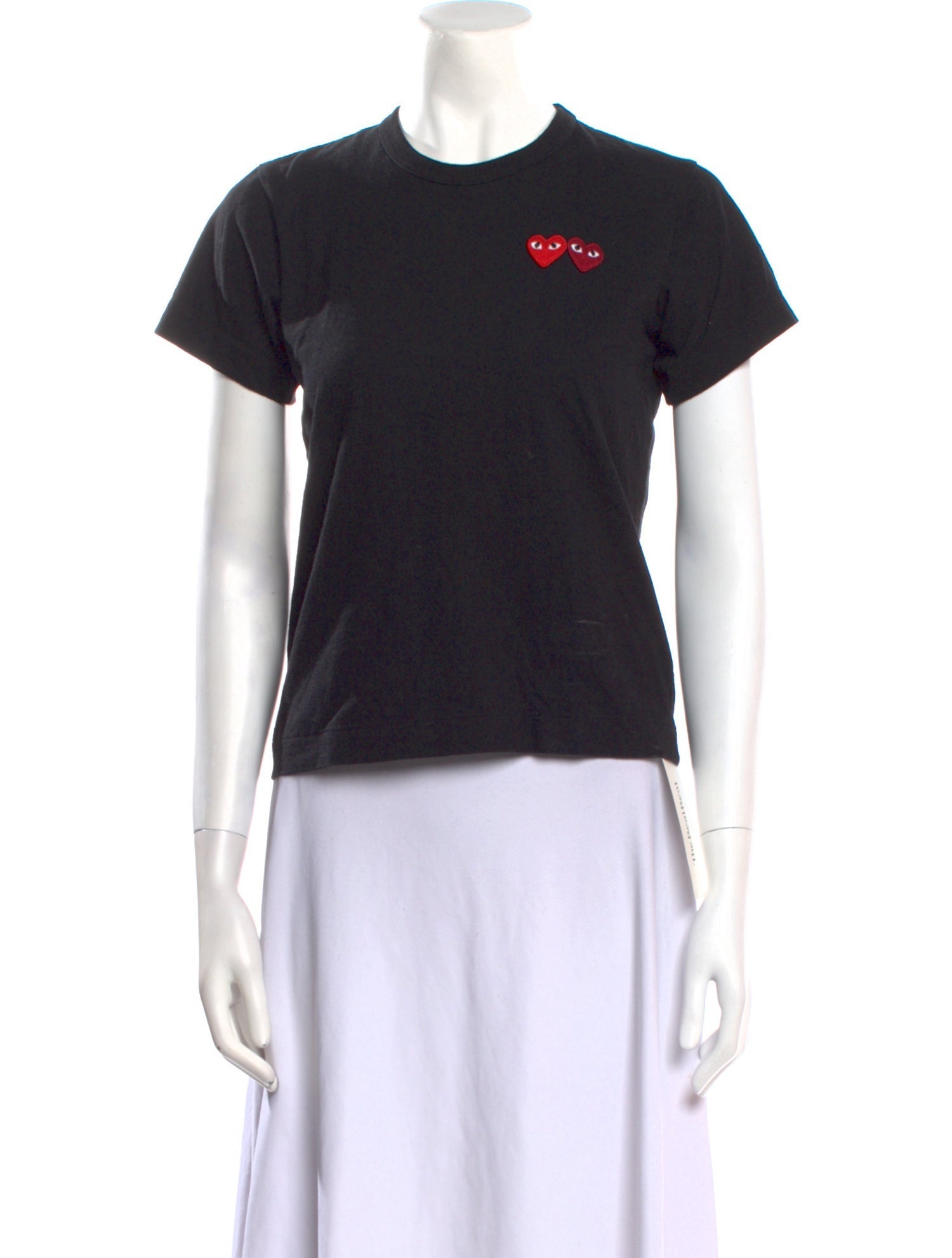 Comme des Garçons Play Graphic Print Crew Neck T-Shirt