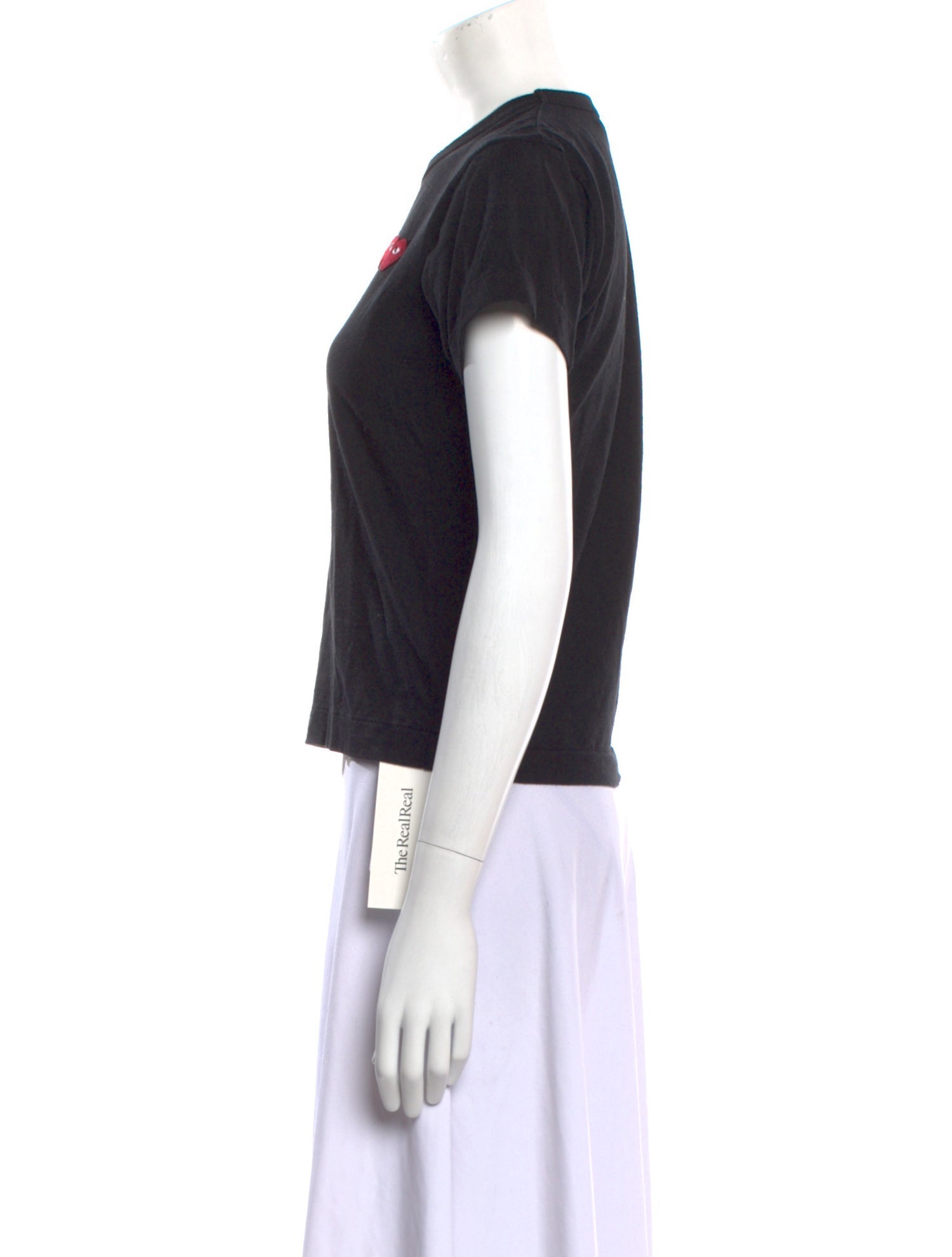 Comme des Garçons Play Graphic Print Crew Neck T-Shirt