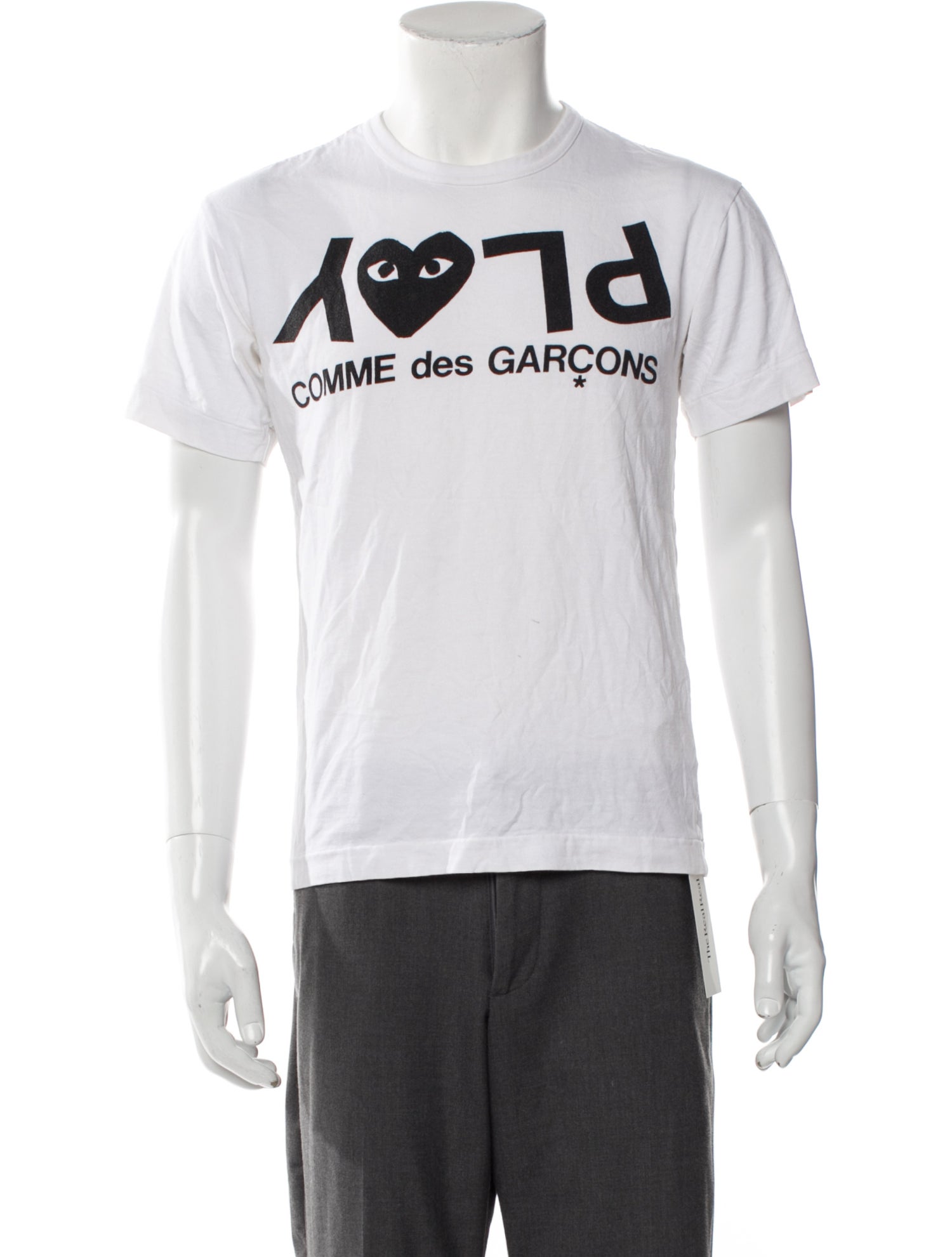 Comme des Garçons Play Graphic Print Crew Neck T-Shirt