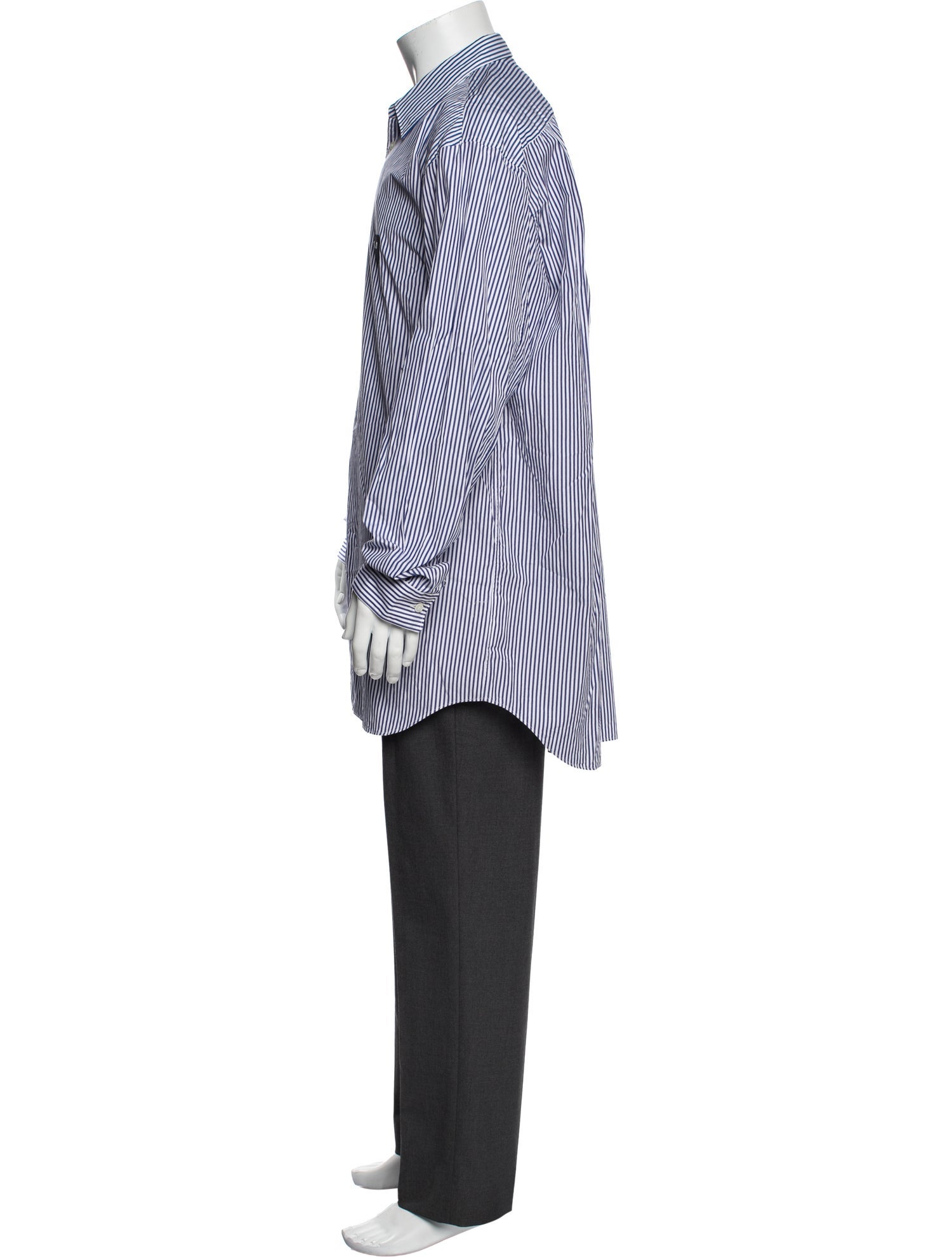 Comme des Garçons Play Striped Long Sleeve Shirt w/ Tags