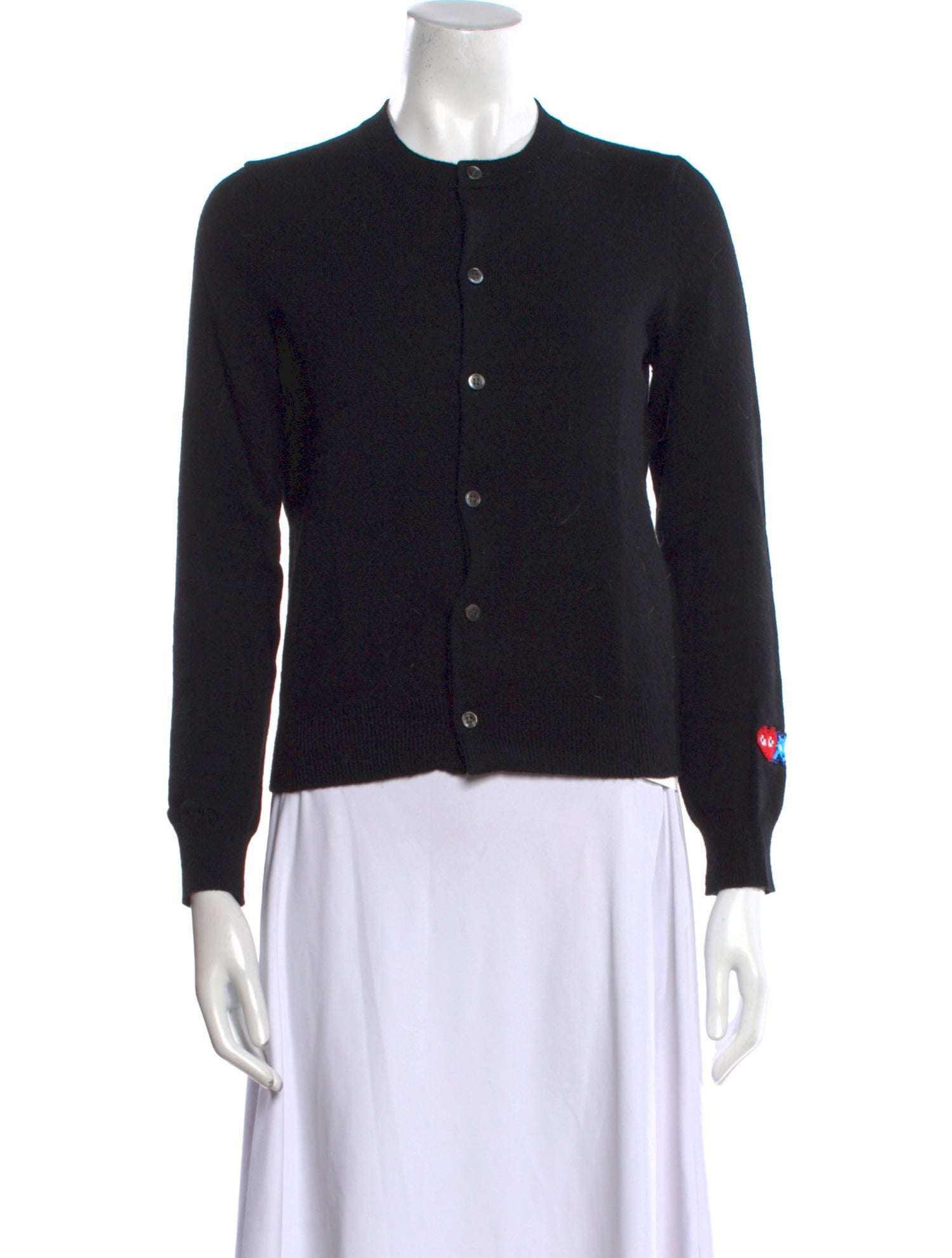 Comme des Garçons Play Wool Crew Neck Sweater