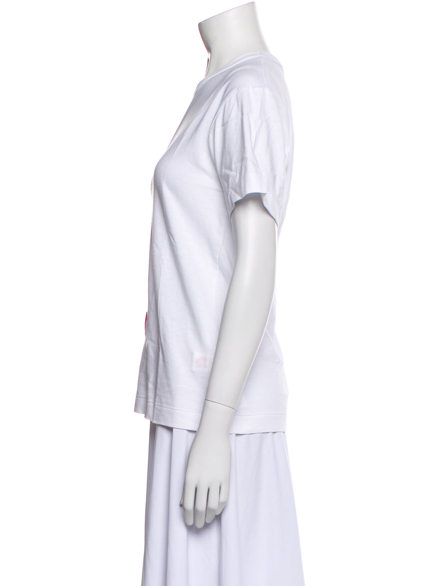 Comme des Garçons Play Graphic Print Crew Neck T-Shirt