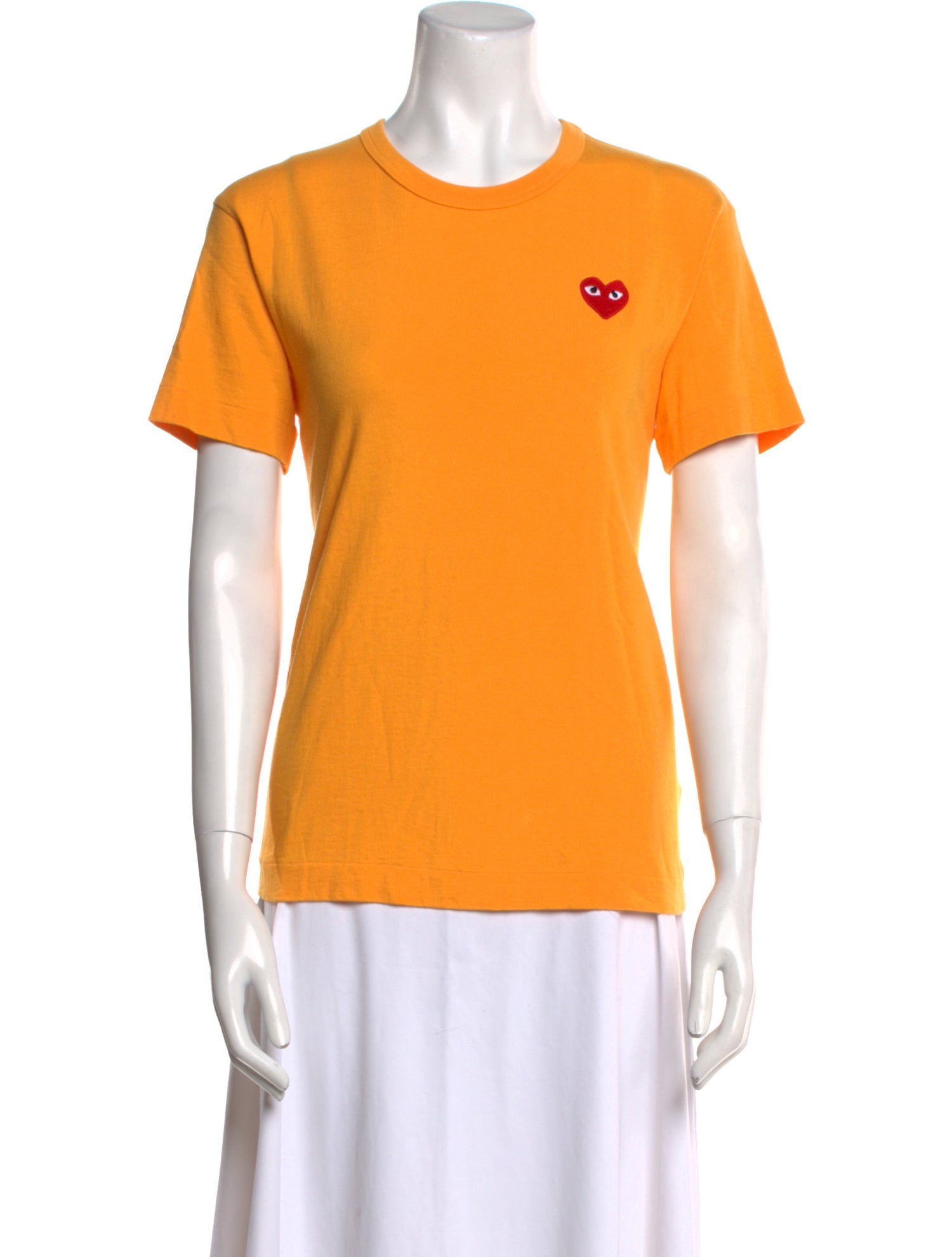 Comme des Garçons Play Graphic Print Crew Neck T-Shirt