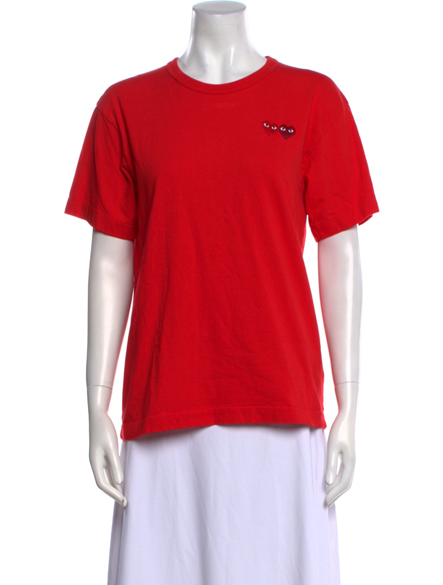 Comme des Garçons Play Crew Neck Short Sleeve T-Shirt