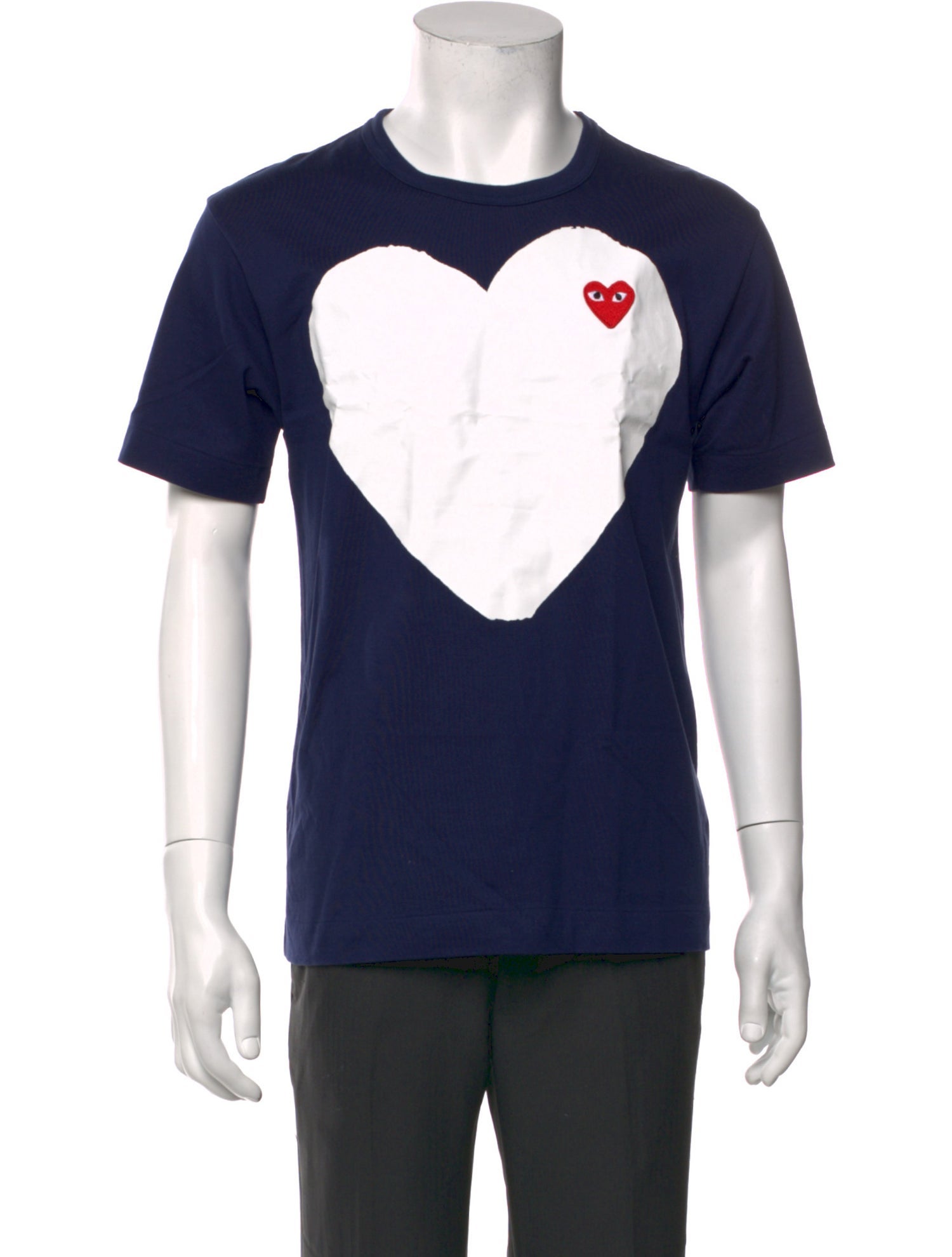 Comme des Garçons Play Graphic Print Crew Neck T-Shirt