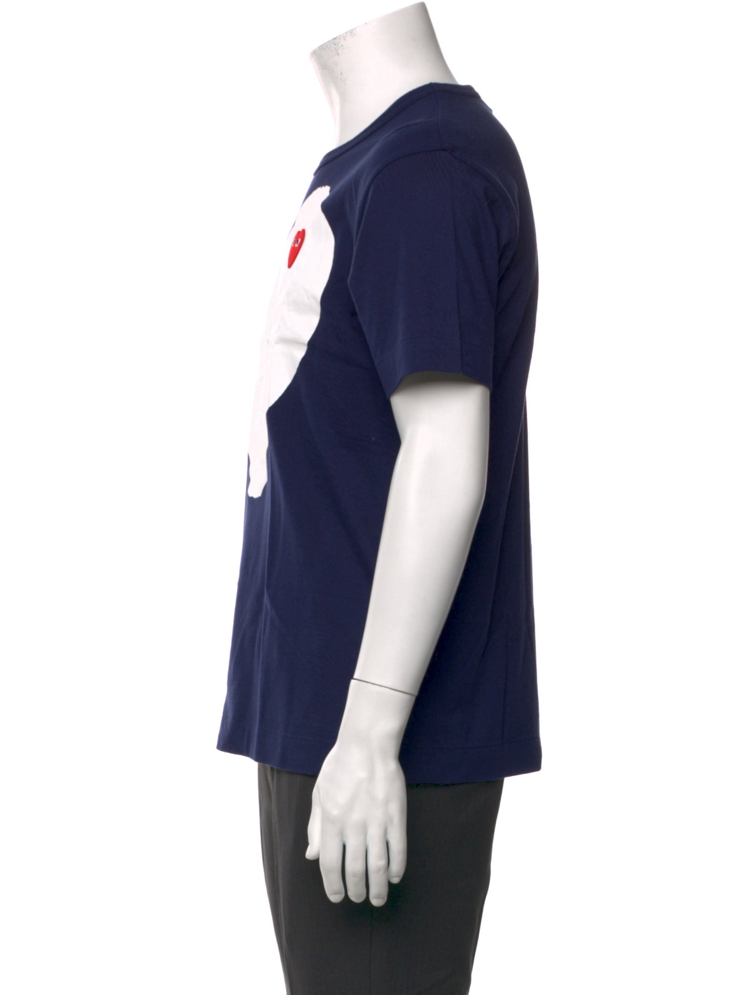 Comme des Garçons Play Graphic Print Crew Neck T-Shirt