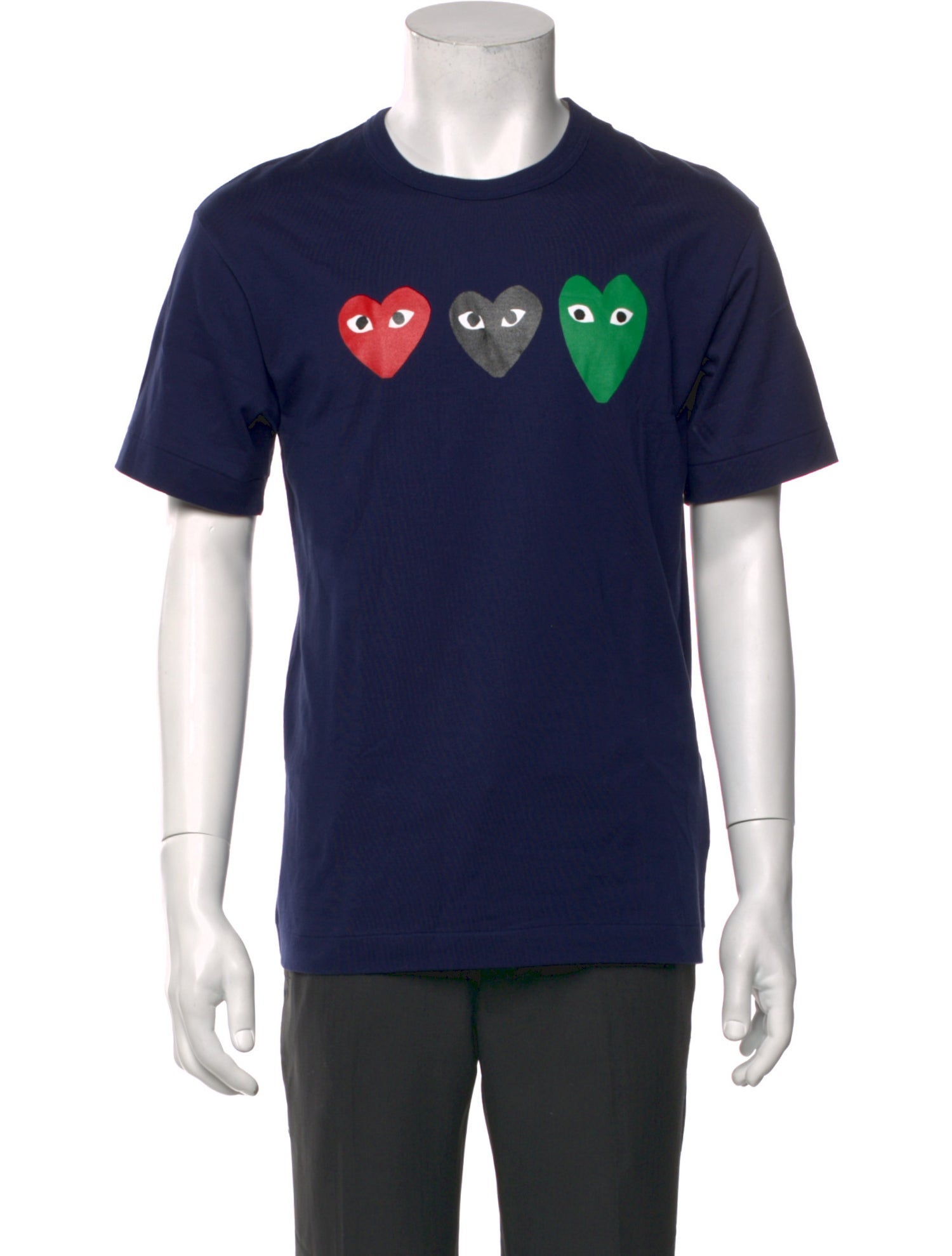 Comme des Garçons Play Graphic Print Crew Neck T-Shirt w/ Tags