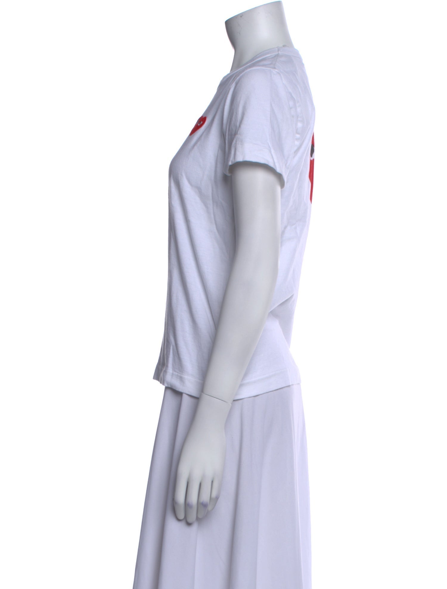 Comme des Garçons Play Graphic Print Crew Neck T-Shirt