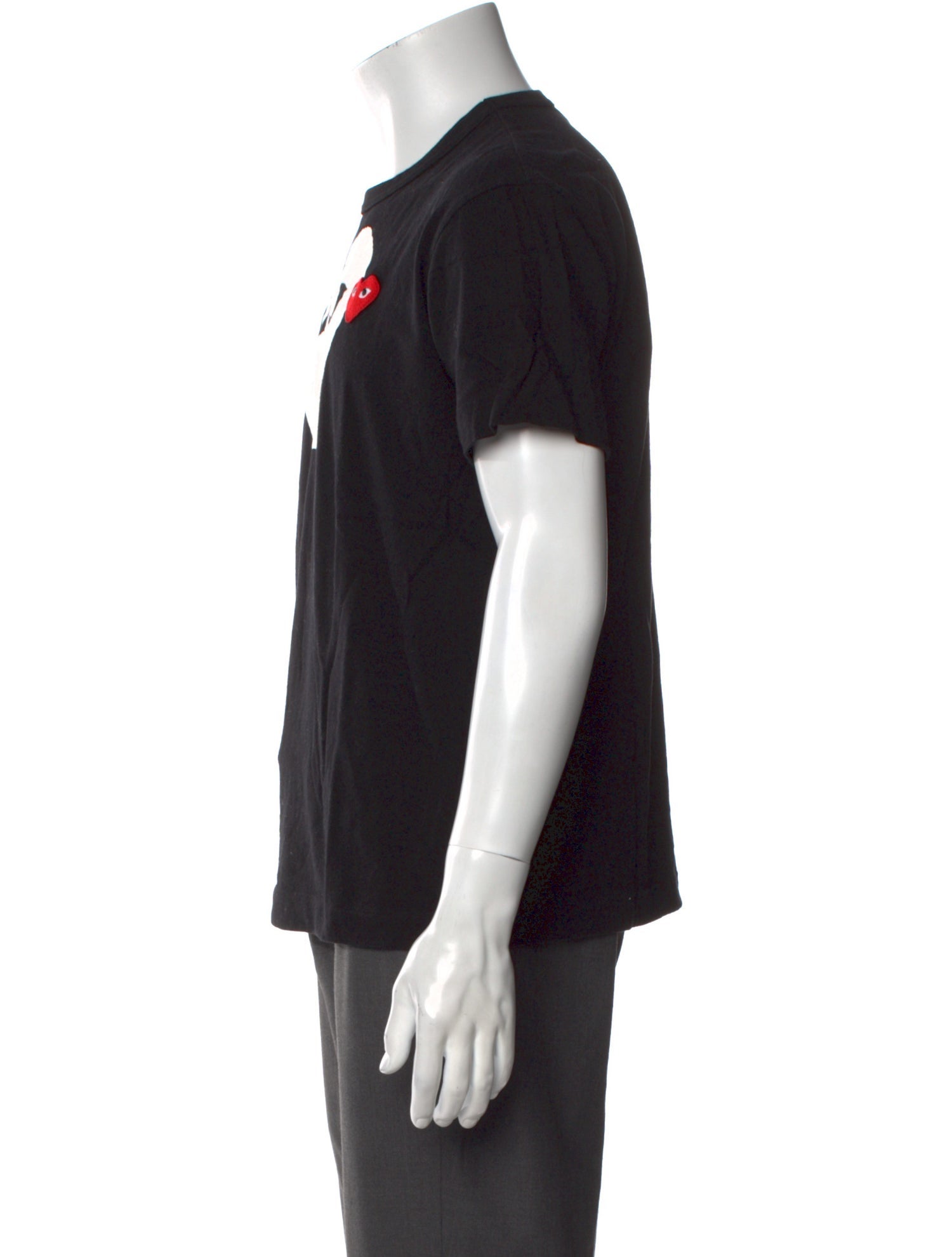 Comme des Garçons Play Graphic Print Crew Neck T-Shirt