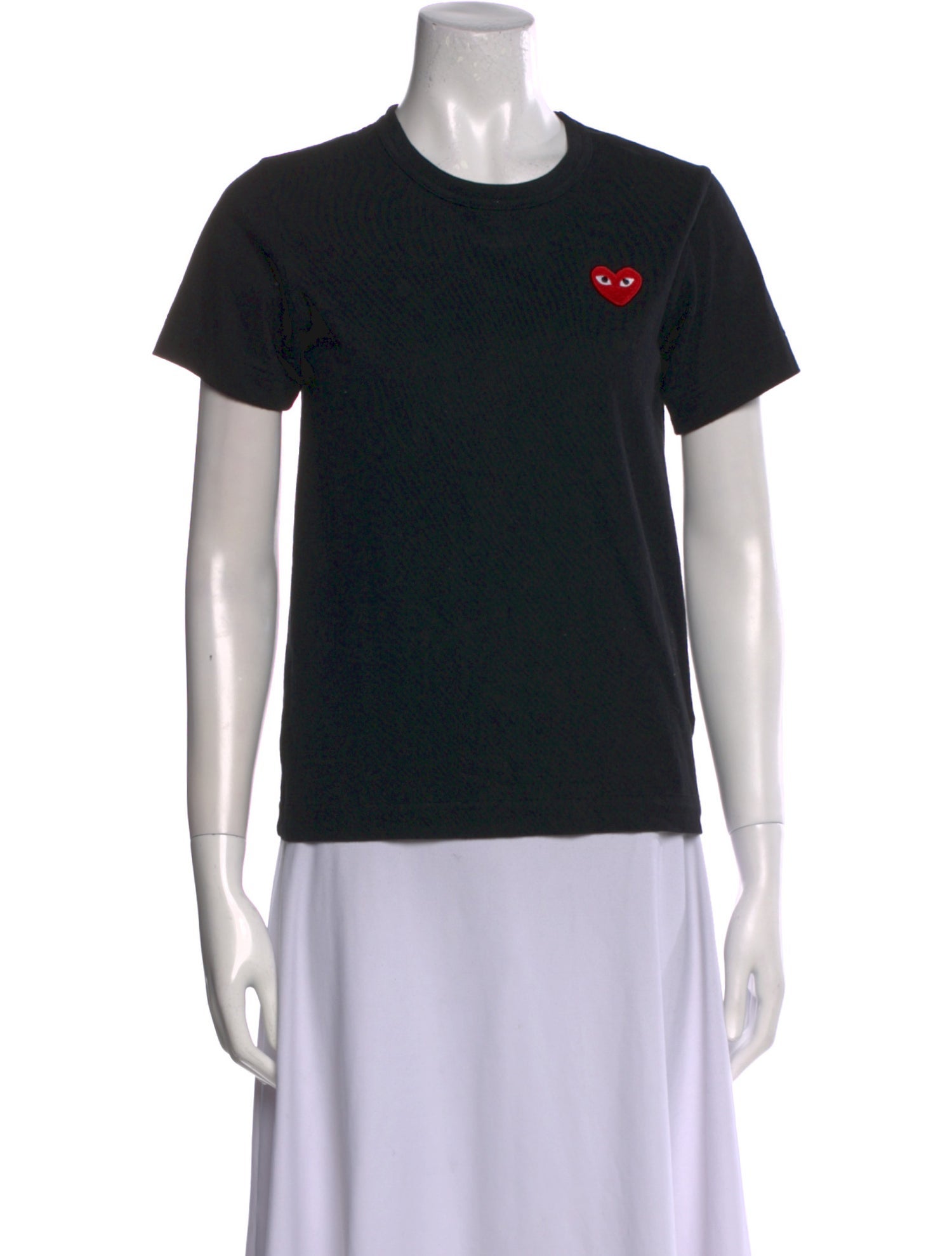 Comme des Garçons Play Graphic Print Crew Neck T-Shirt