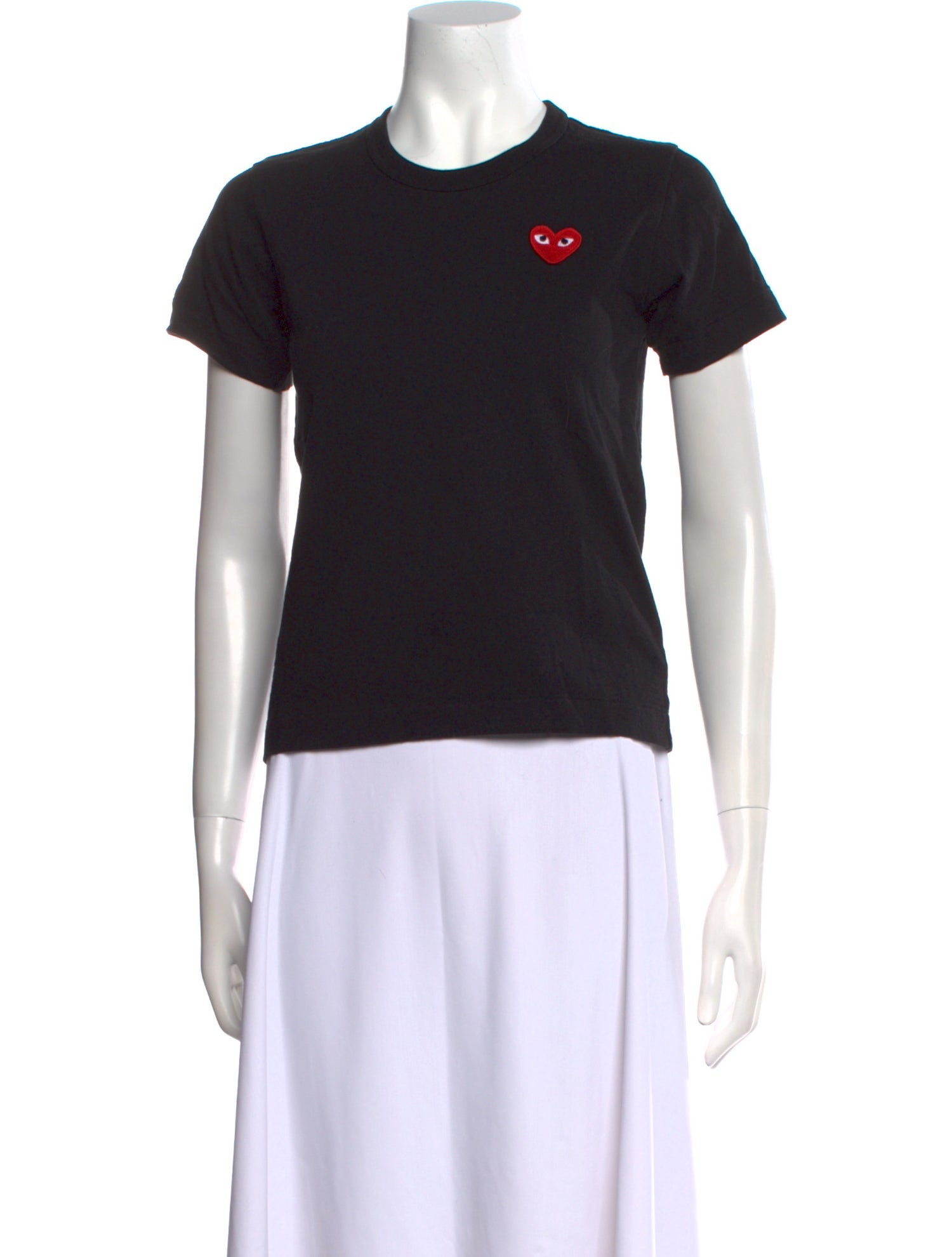 Comme des Garçons Play Graphic Print Crew Neck T-Shirt