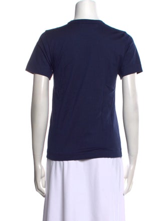 Comme des Garçons Play Graphic Print Crew Neck T-Shirt