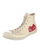Comme des Garçons Play x Converse Canvas Printed Sneakers