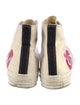 Comme des Garçons Play x Converse Canvas Printed Sneakers