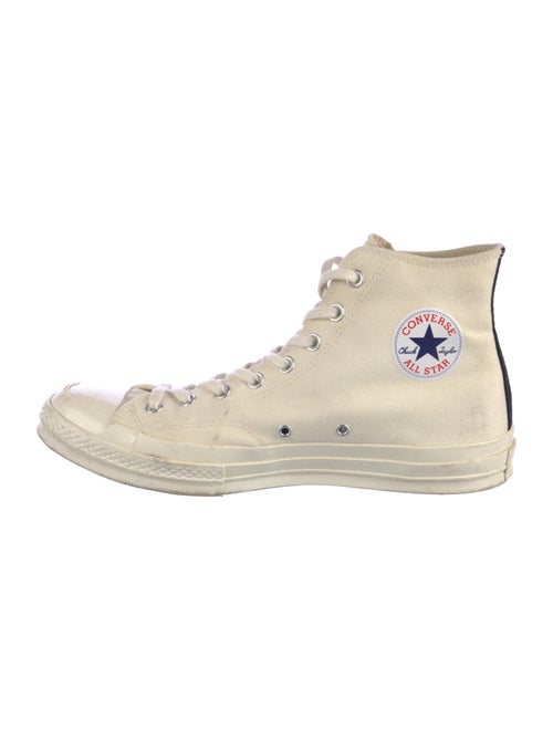 Comme des Garçons Play x Converse Canvas Printed Sneakers