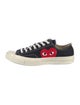 Comme des Garçons Play x Converse Canvas Printed Sneakers
