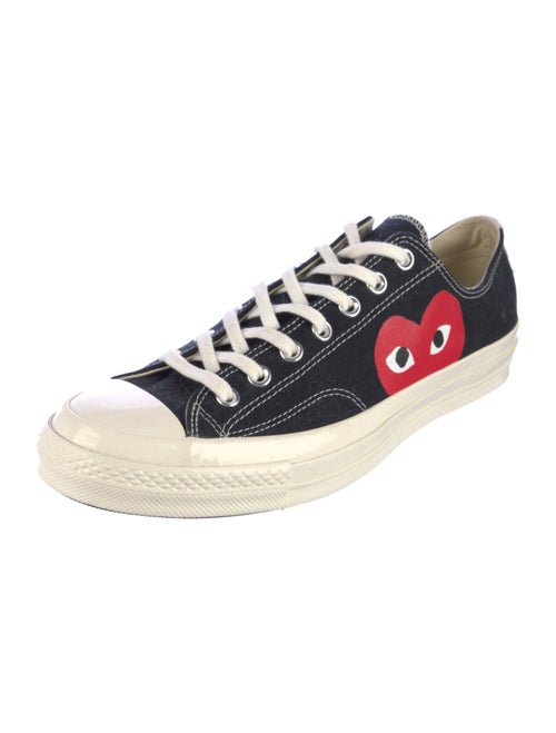 Comme des Garçons Play x Converse Canvas Printed Sneakers