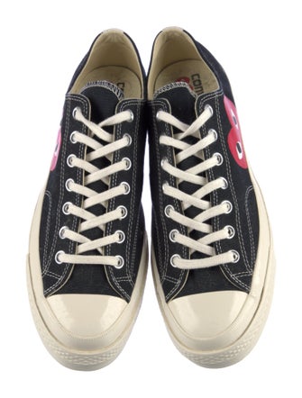 Comme des Garçons Play x Converse Canvas Printed Sneakers