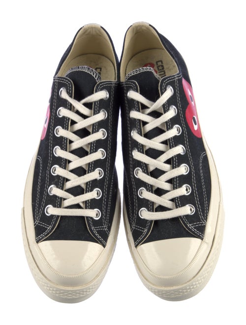 Comme des Garçons Play x Converse Canvas Printed Sneakers