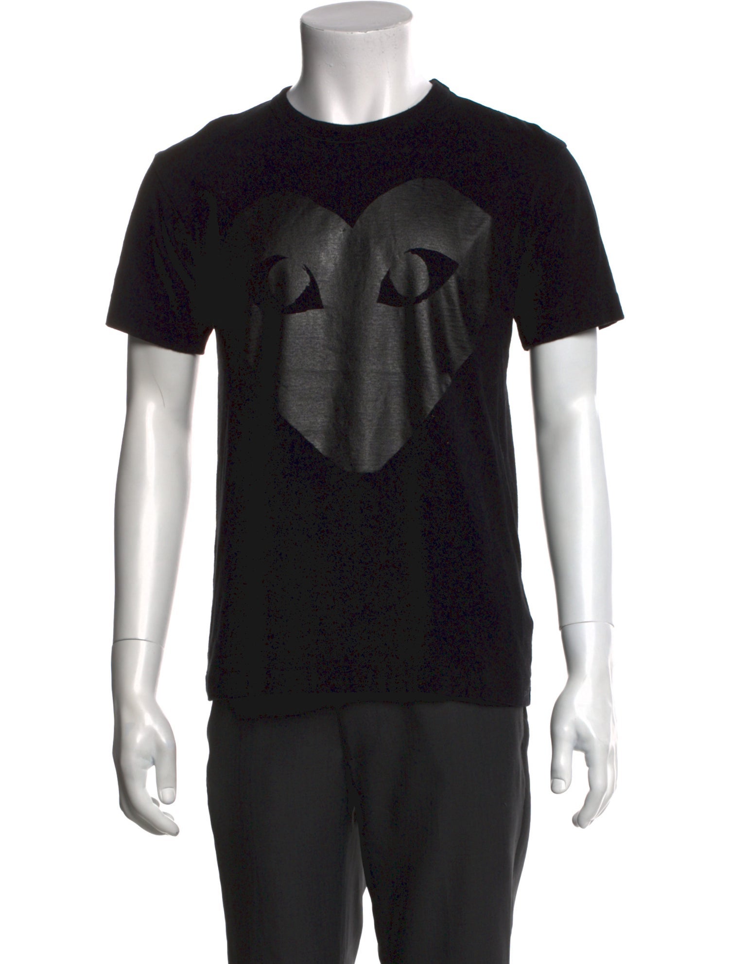Comme des Garçons Play Graphic Print Crew Neck T-Shirt