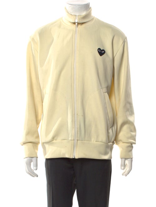 Comme des Garçons Play Graphic Print Turtleneck Sweatshirt