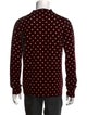 Comme des Garçons Play Wool Polka Dot Print Cardigan