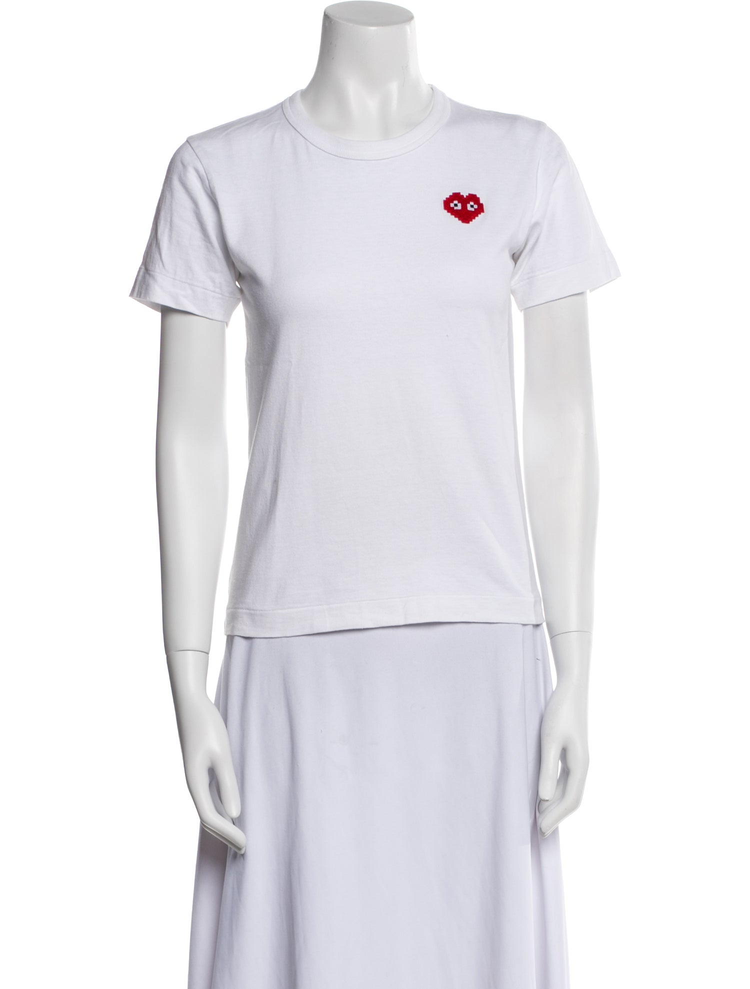 Comme des Garçons Play Graphic Print Crew Neck T-Shirt