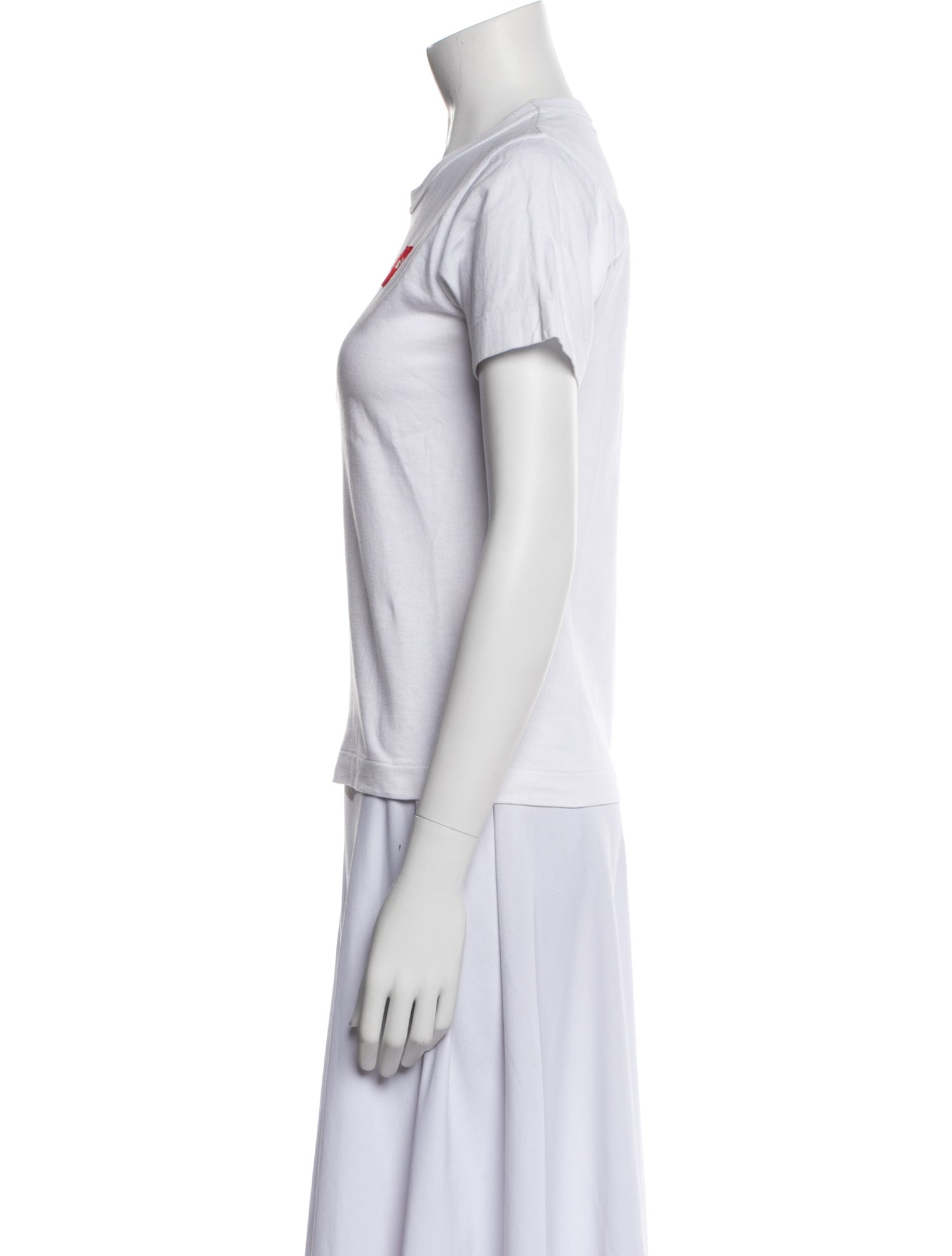 Comme des Garçons Play Graphic Print Crew Neck T-Shirt