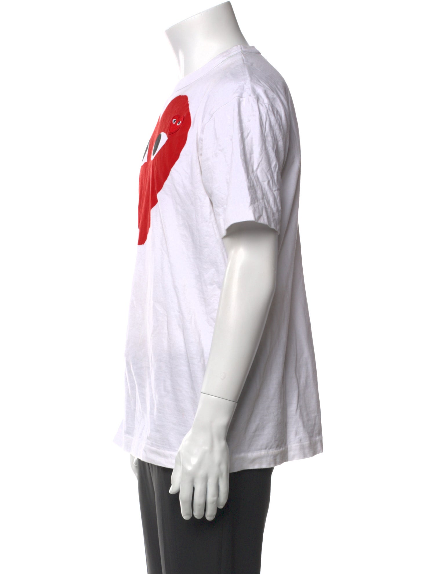 Comme des Garçons Play Graphic Print Crew Neck T-Shirt