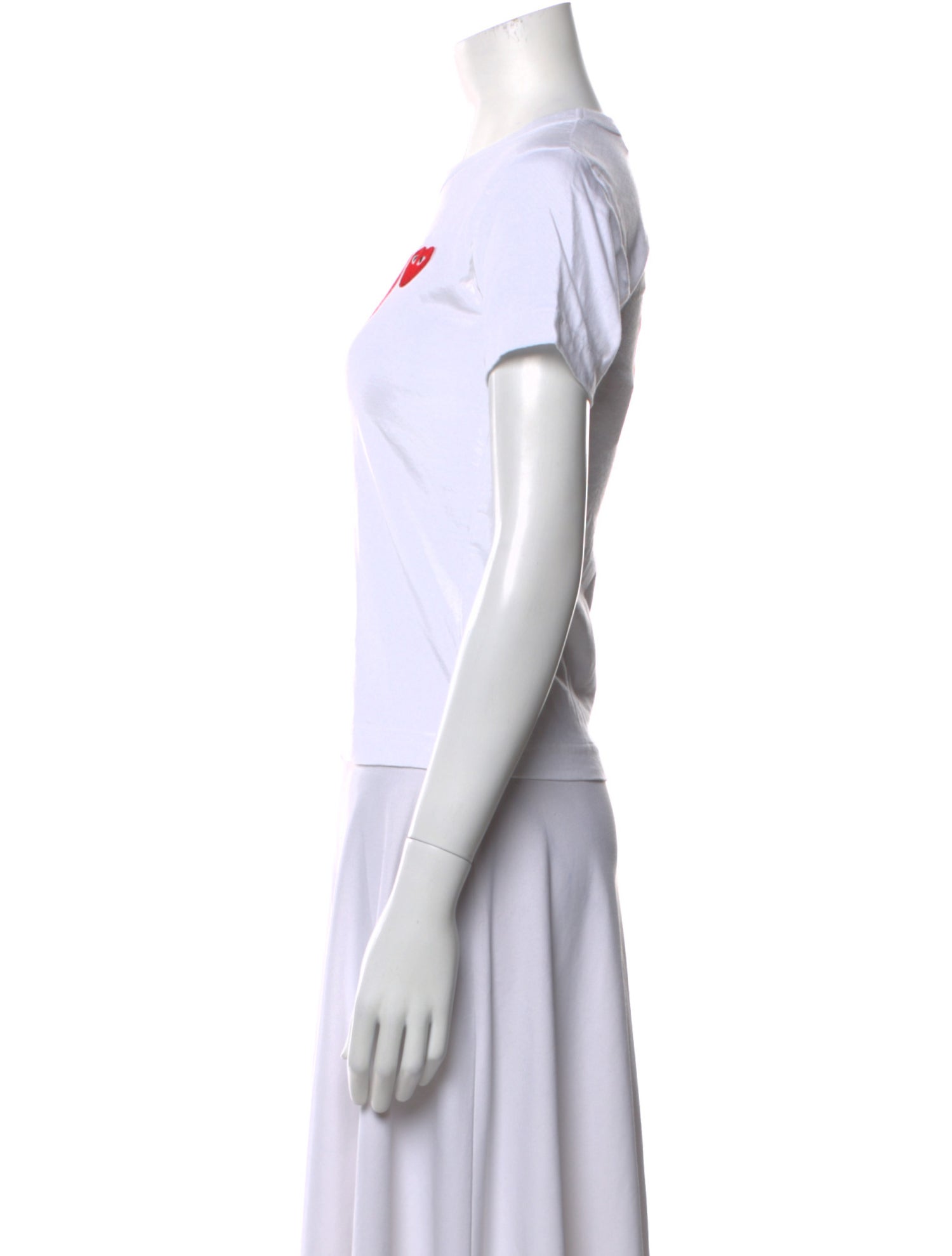 Comme des Garçons Play Graphic Print Crew Neck T-Shirt