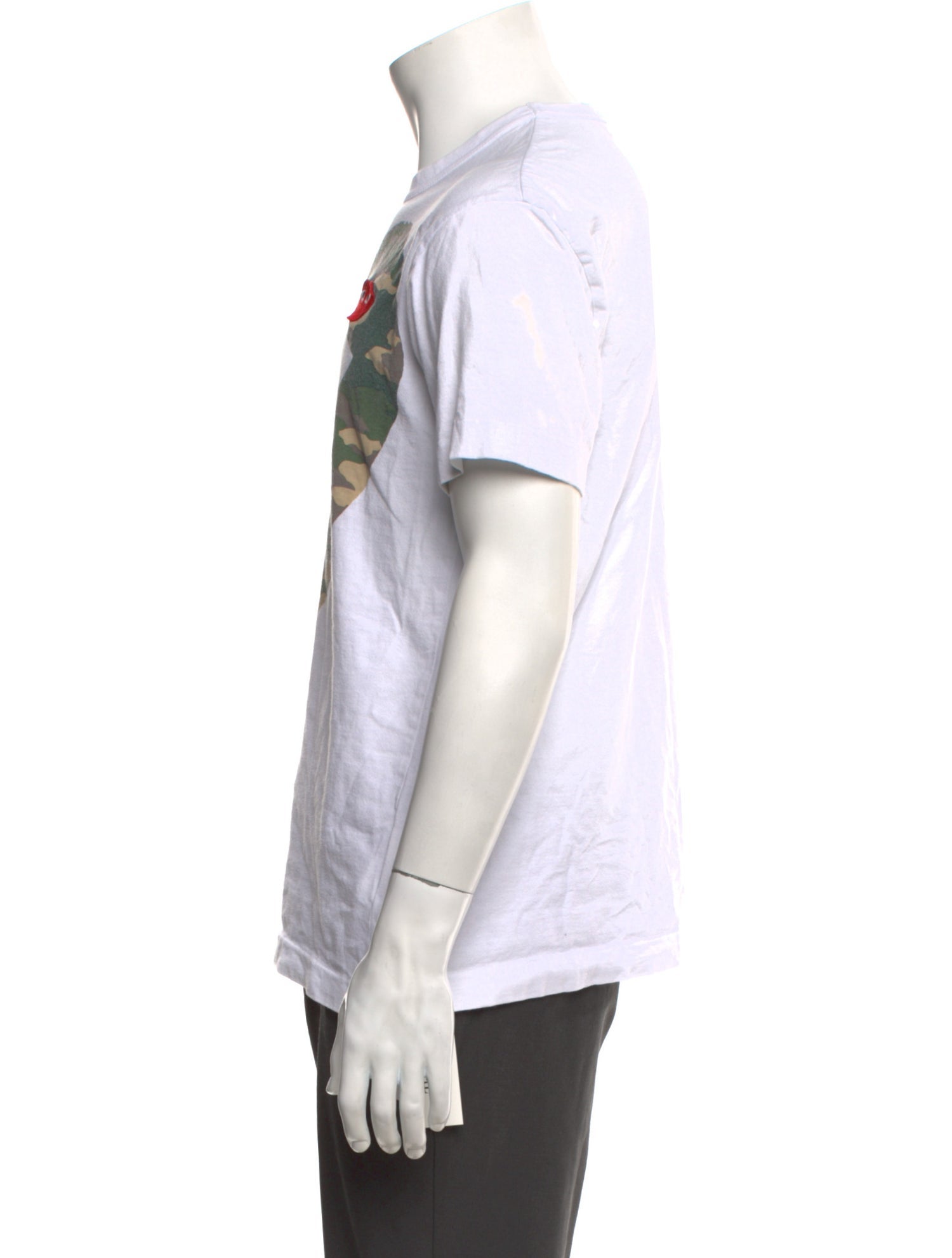 Comme des Garçons Play Printed Crew Neck T-Shirt