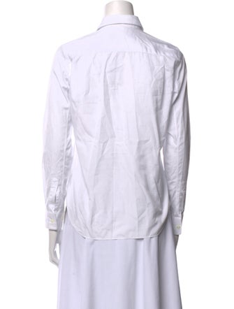 Comme des Garçons Play Long Sleeve Button-Up Top