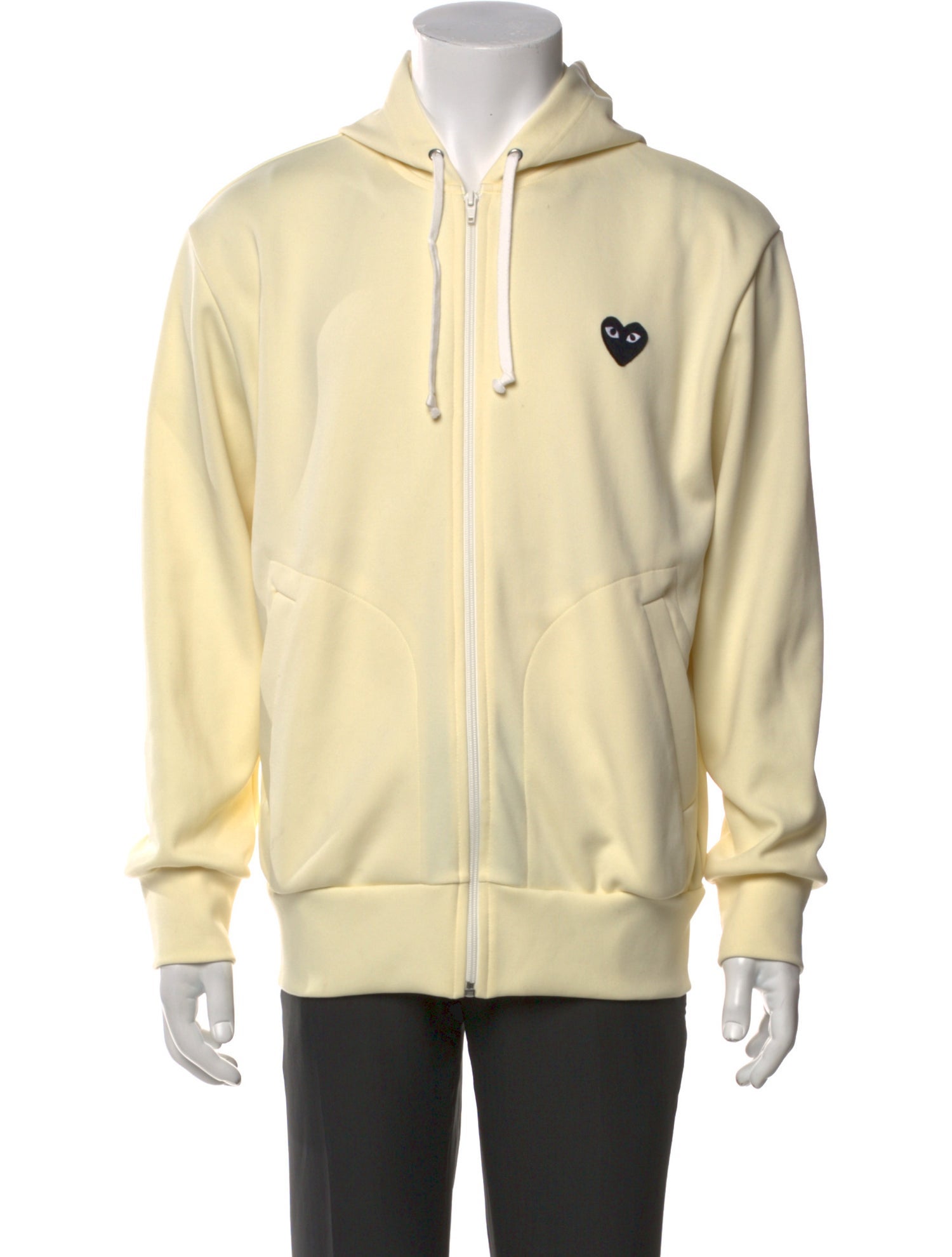 Comme des Garçons Play Crew Neck Long Sleeve Hoodie