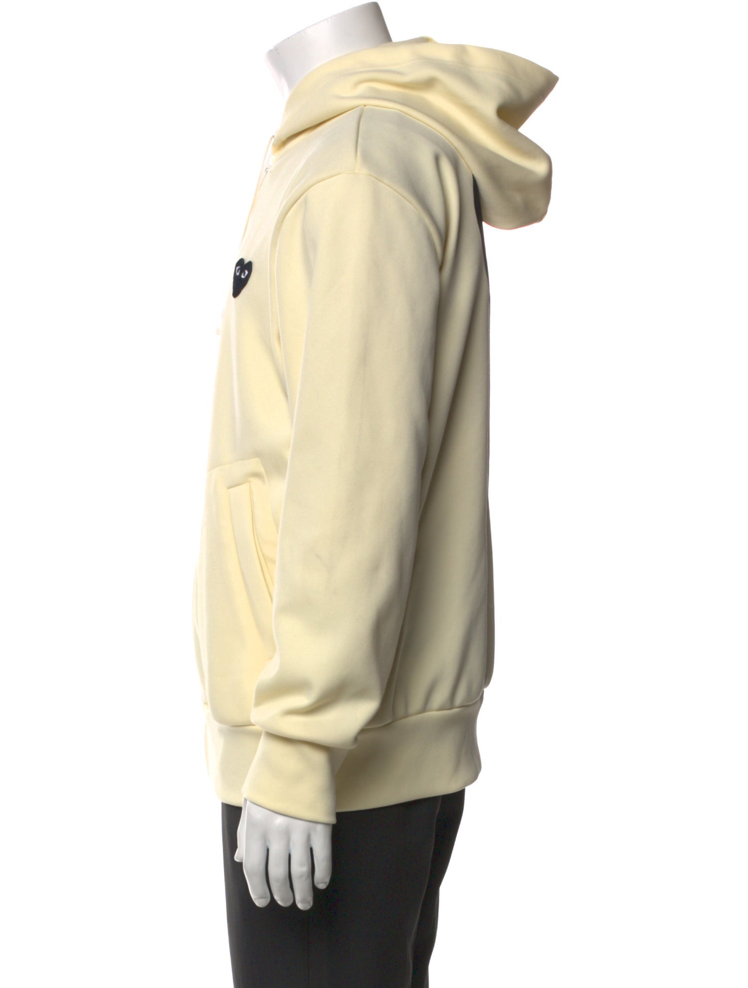 Comme des Garçons Play Crew Neck Long Sleeve Hoodie
