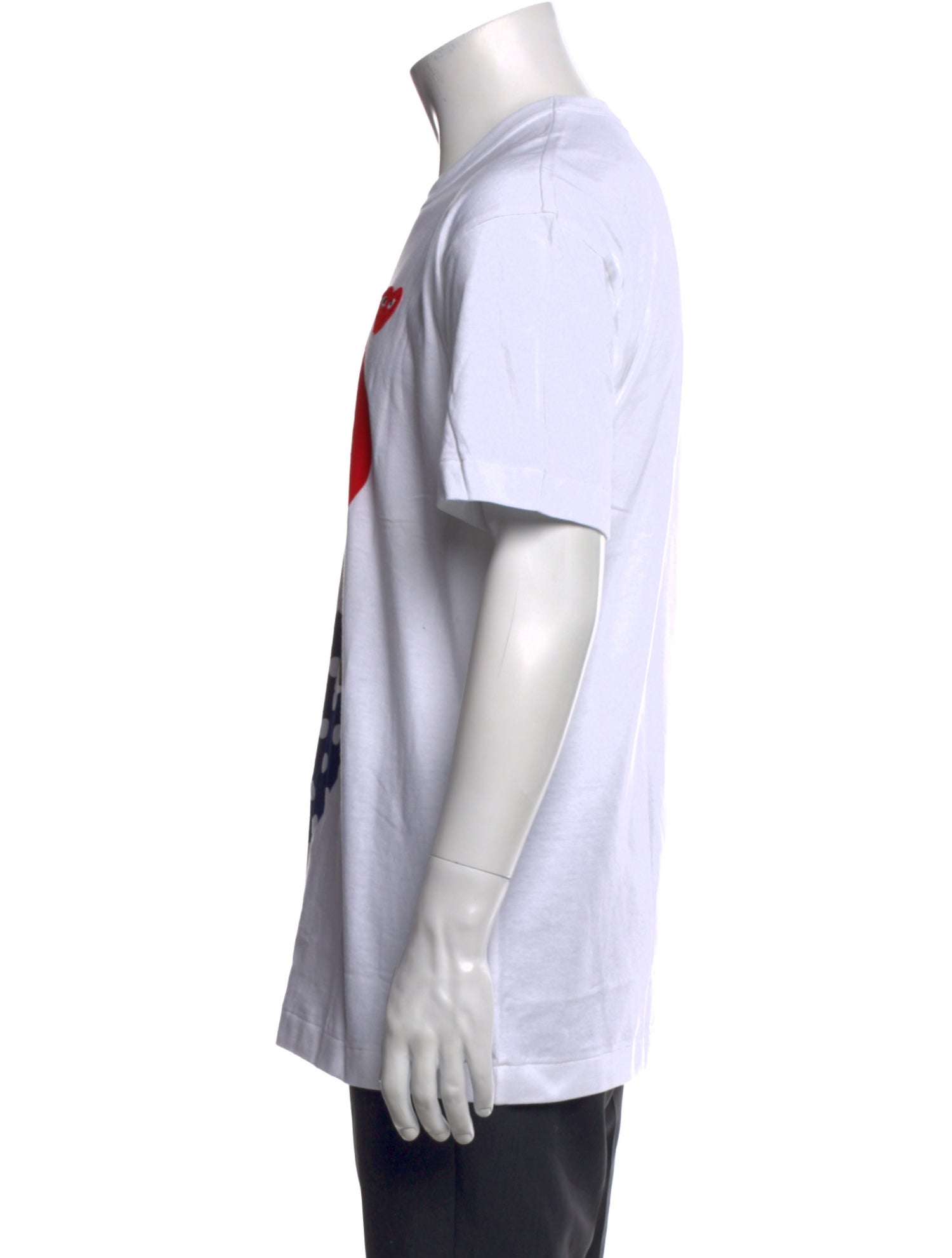 Comme des Garçons Play Graphic Print Crew Neck T-Shirt