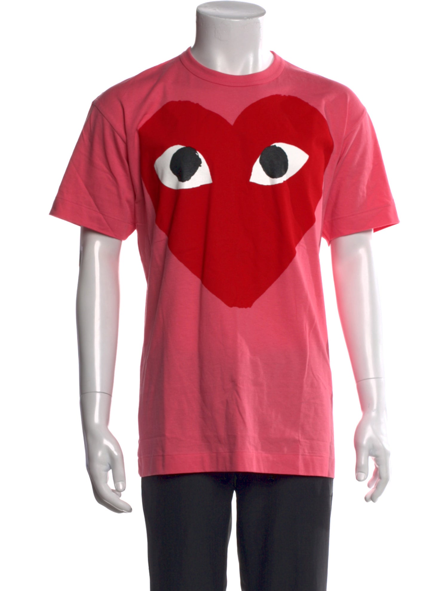Comme des Garçons Play Graphic Print Crew Neck T-Shirt