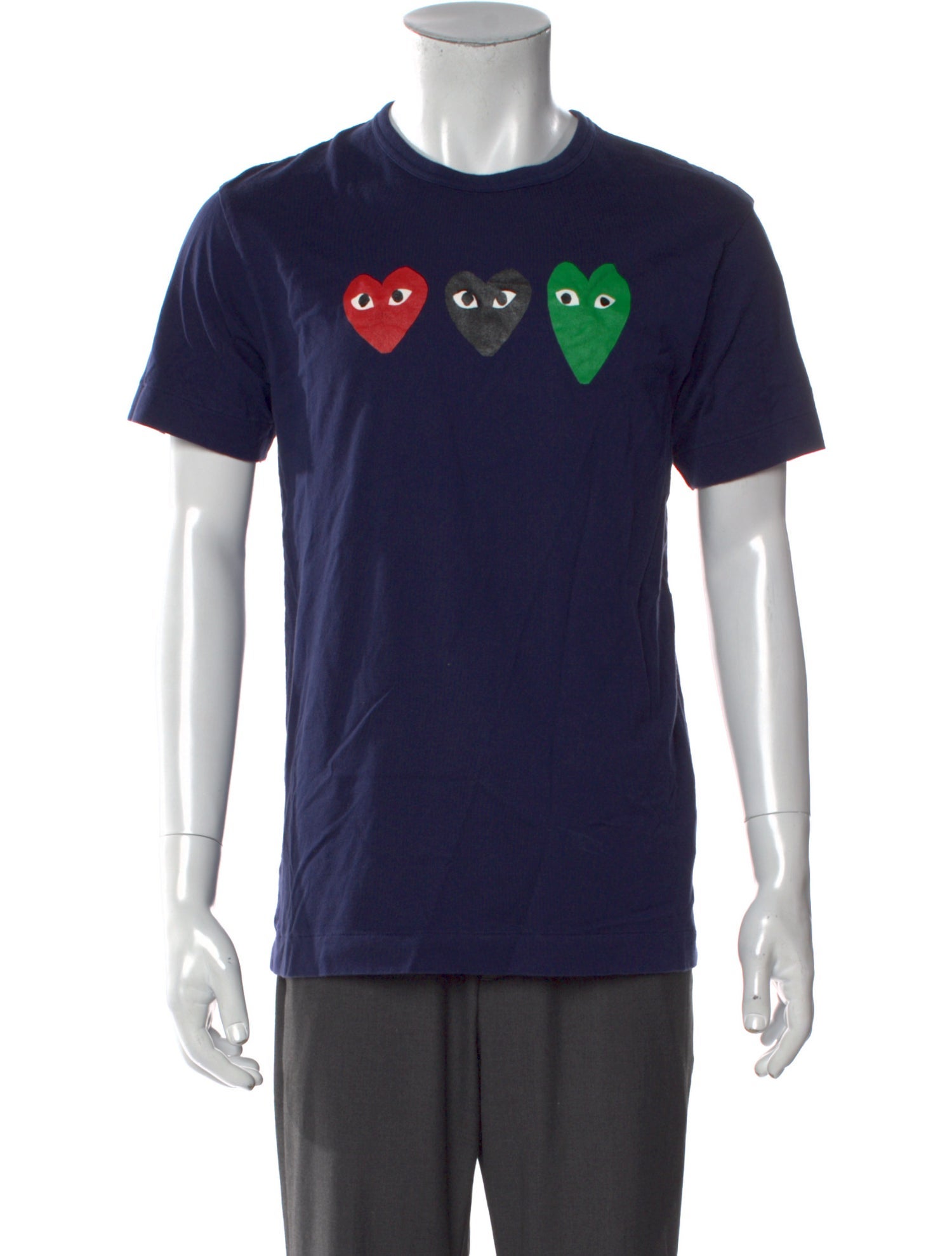 Comme des Garçons Play Graphic Print Crew Neck T-Shirt