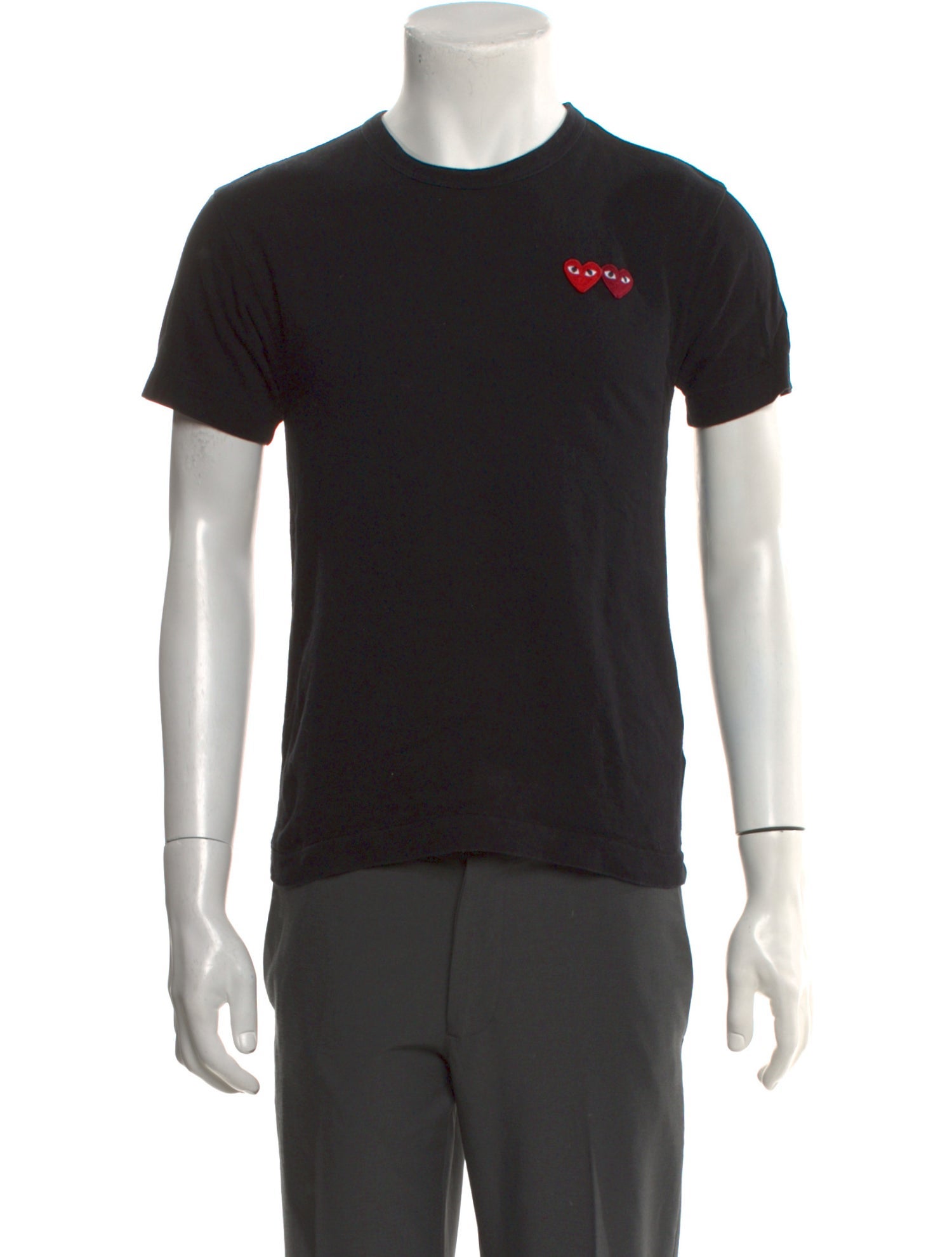 Comme des Garçons Play Graphic Print Crew Neck T-Shirt