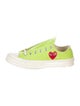 Comme des Garçons Play Canvas Graphic Print Sneakers