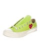 Comme des Garçons Play Canvas Graphic Print Sneakers
