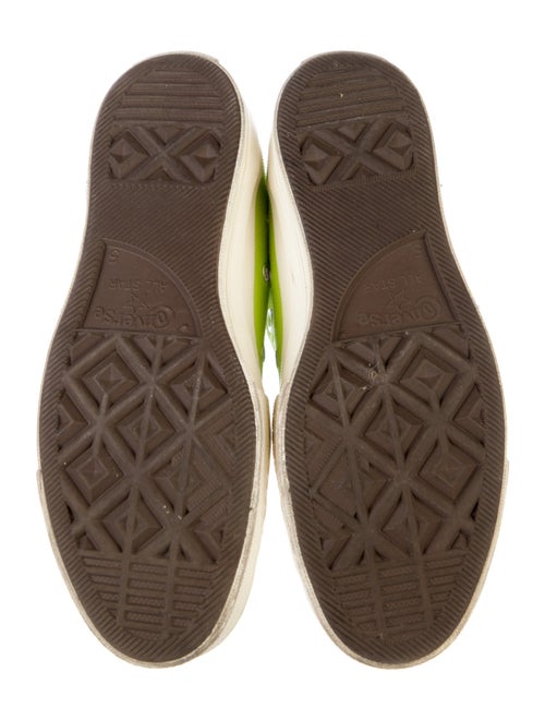 Comme des Garçons Play Canvas Graphic Print Sneakers