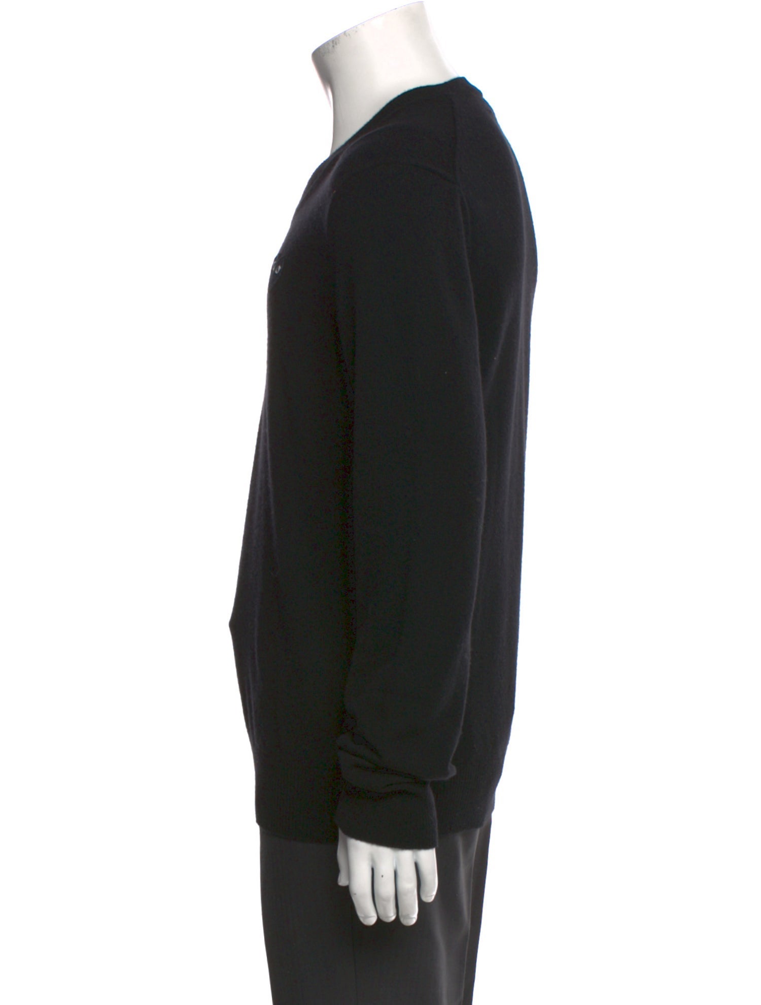 Comme des Garçons Play Wool V-Neck Pullover