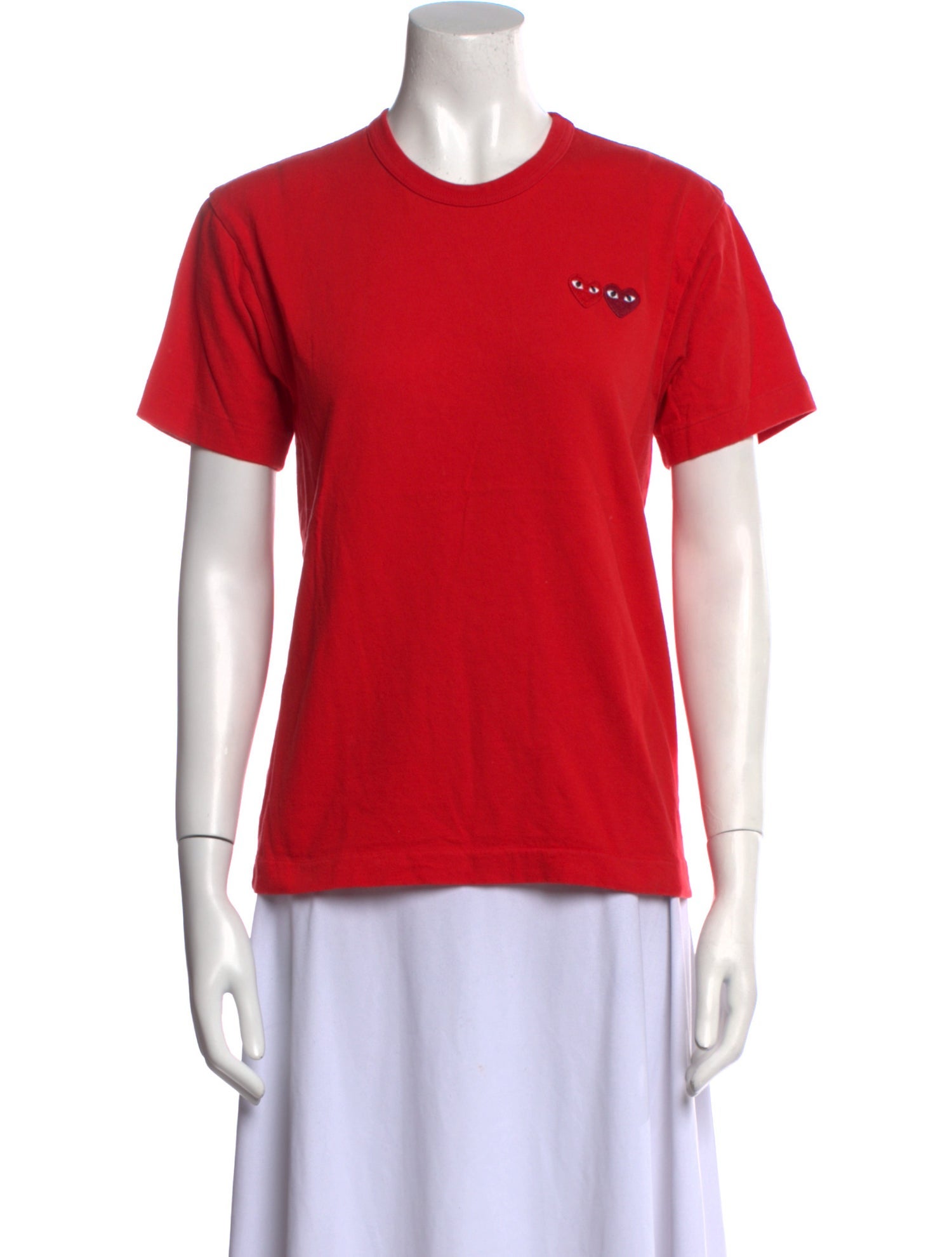 Comme des Garçons Play Graphic Print Crew Neck T-Shirt