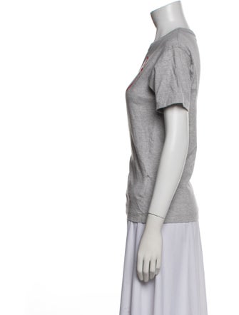 Comme des Garçons Play Graphic Print Crew Neck T-Shirt